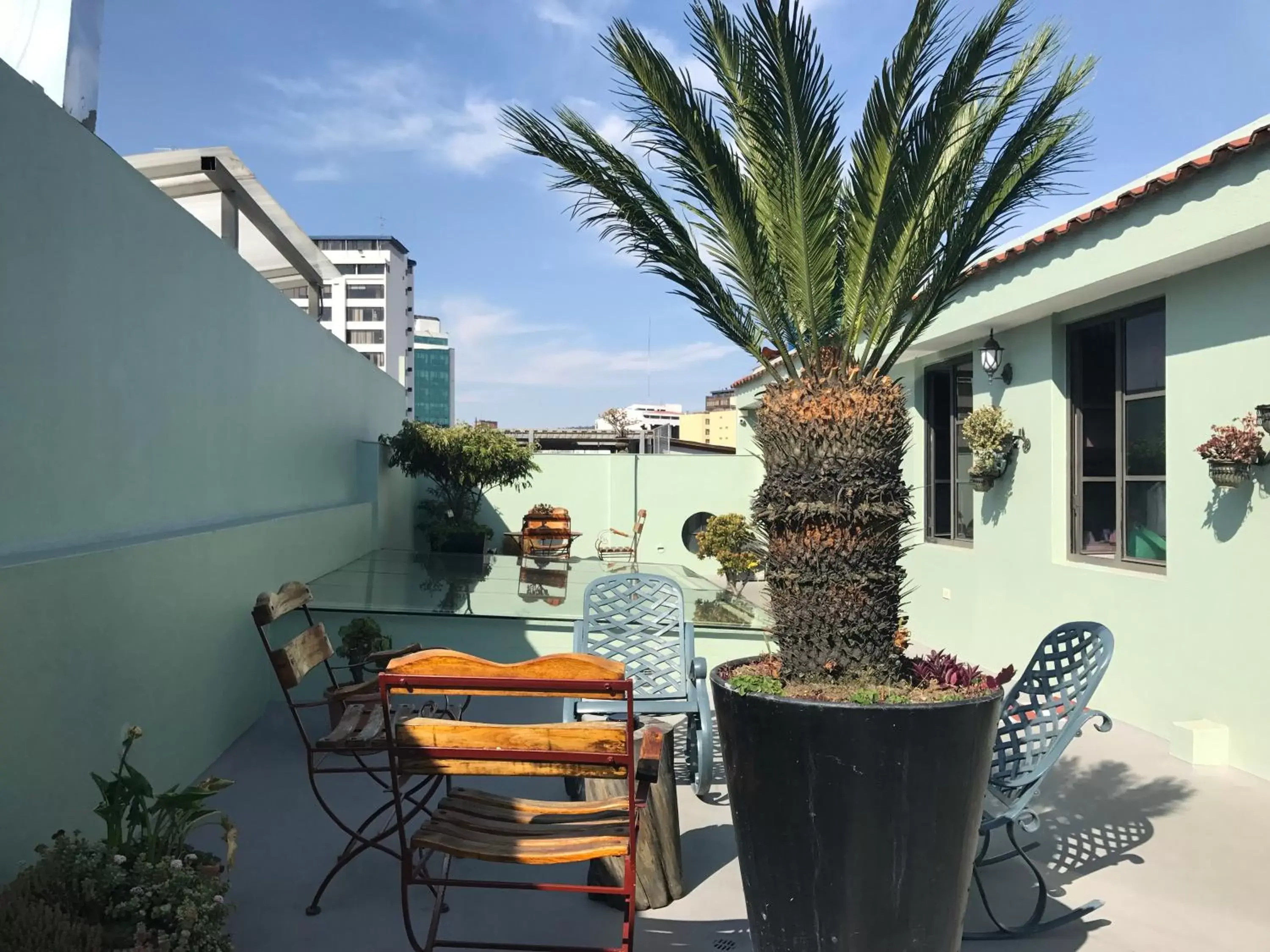 Balcony/Terrace in Casa Joaquin Boutique Hotel