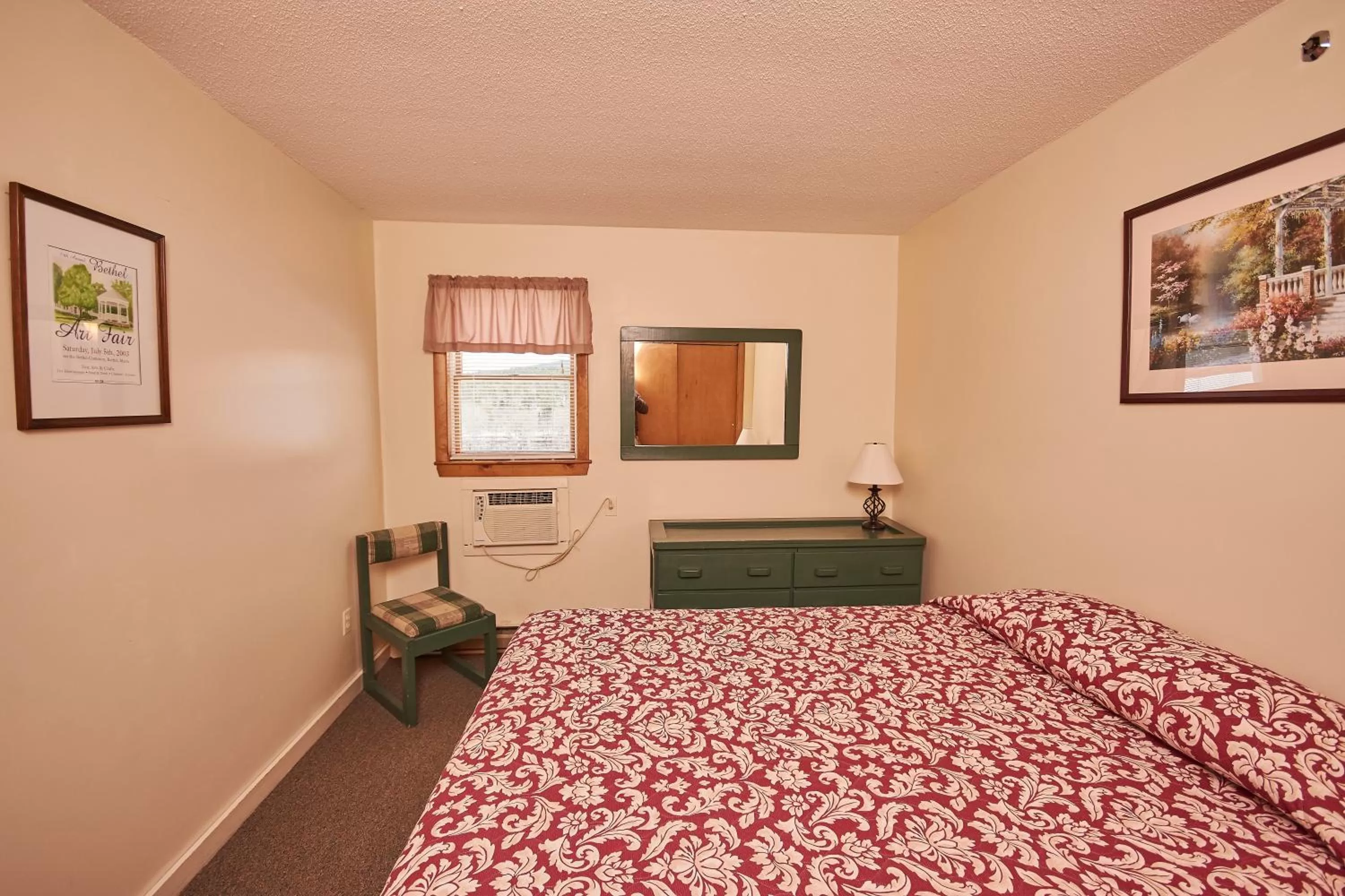 Bed in River View Resort