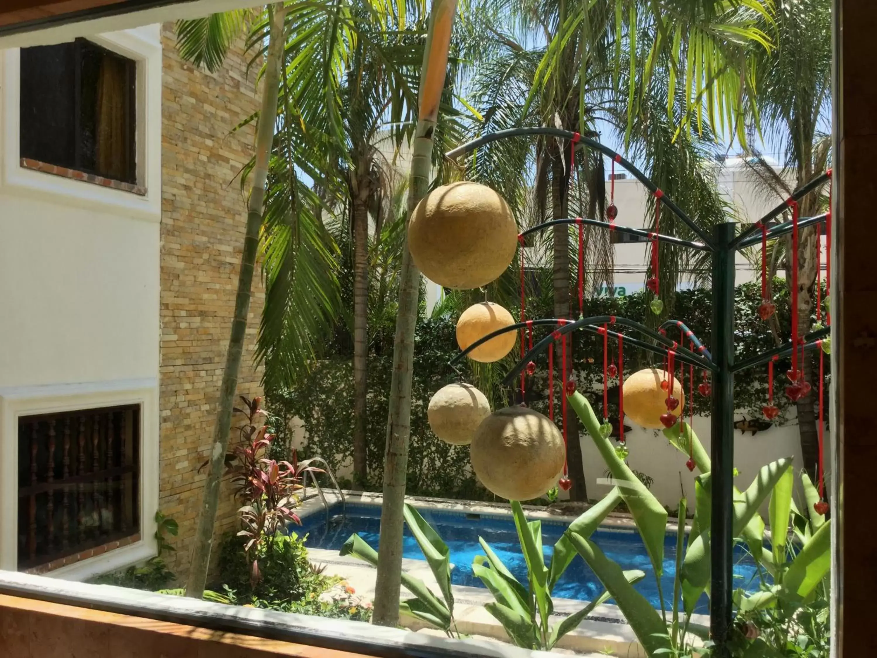 Garden in Hotel Las Golondrinas