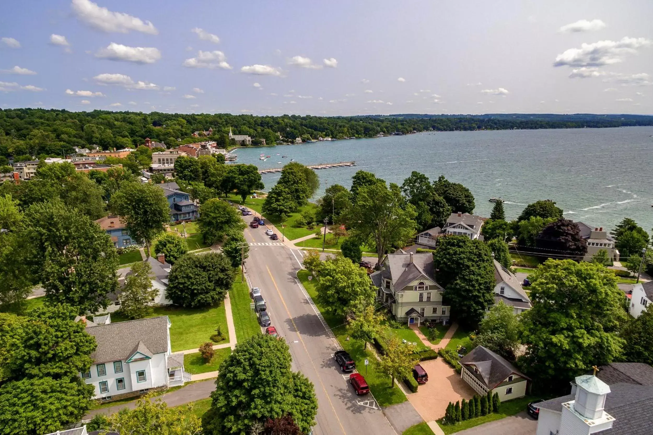 Bird's-eye View in 2W Lake