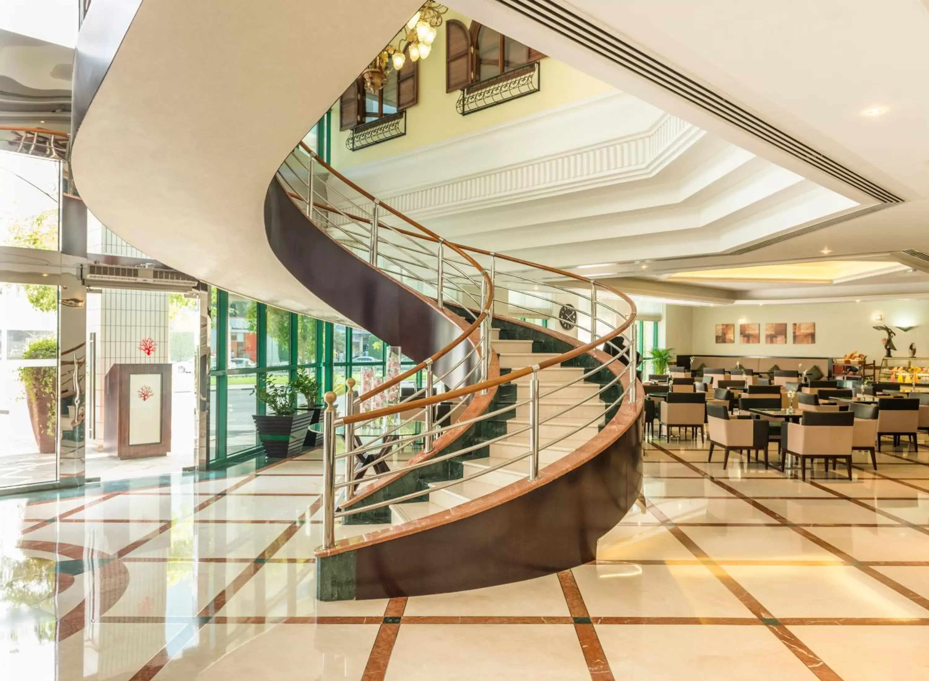 Lobby or reception in Coral Dubai Deira Hotel