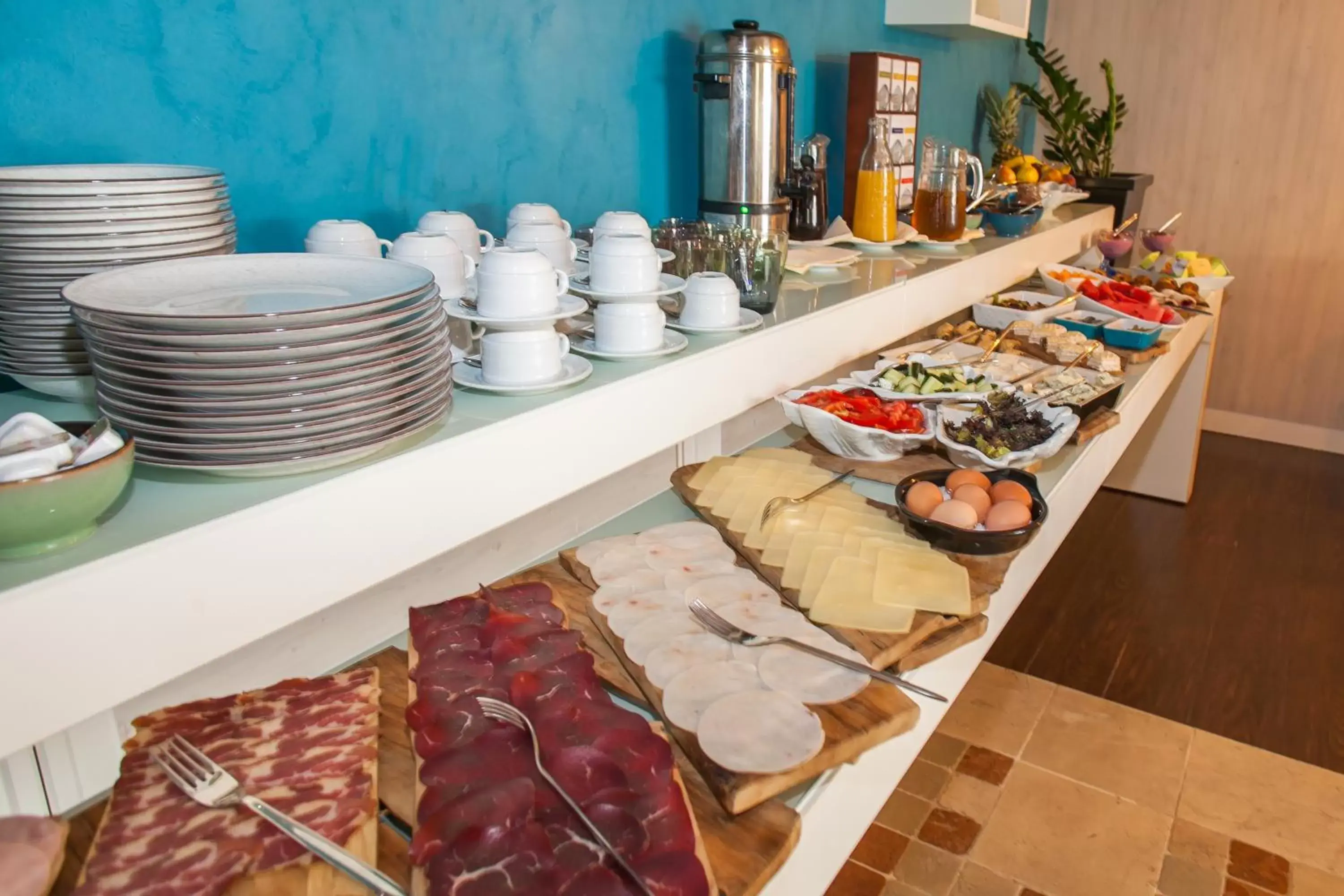Buffet breakfast, Food in Hotel Casa del Mare - Amfora
