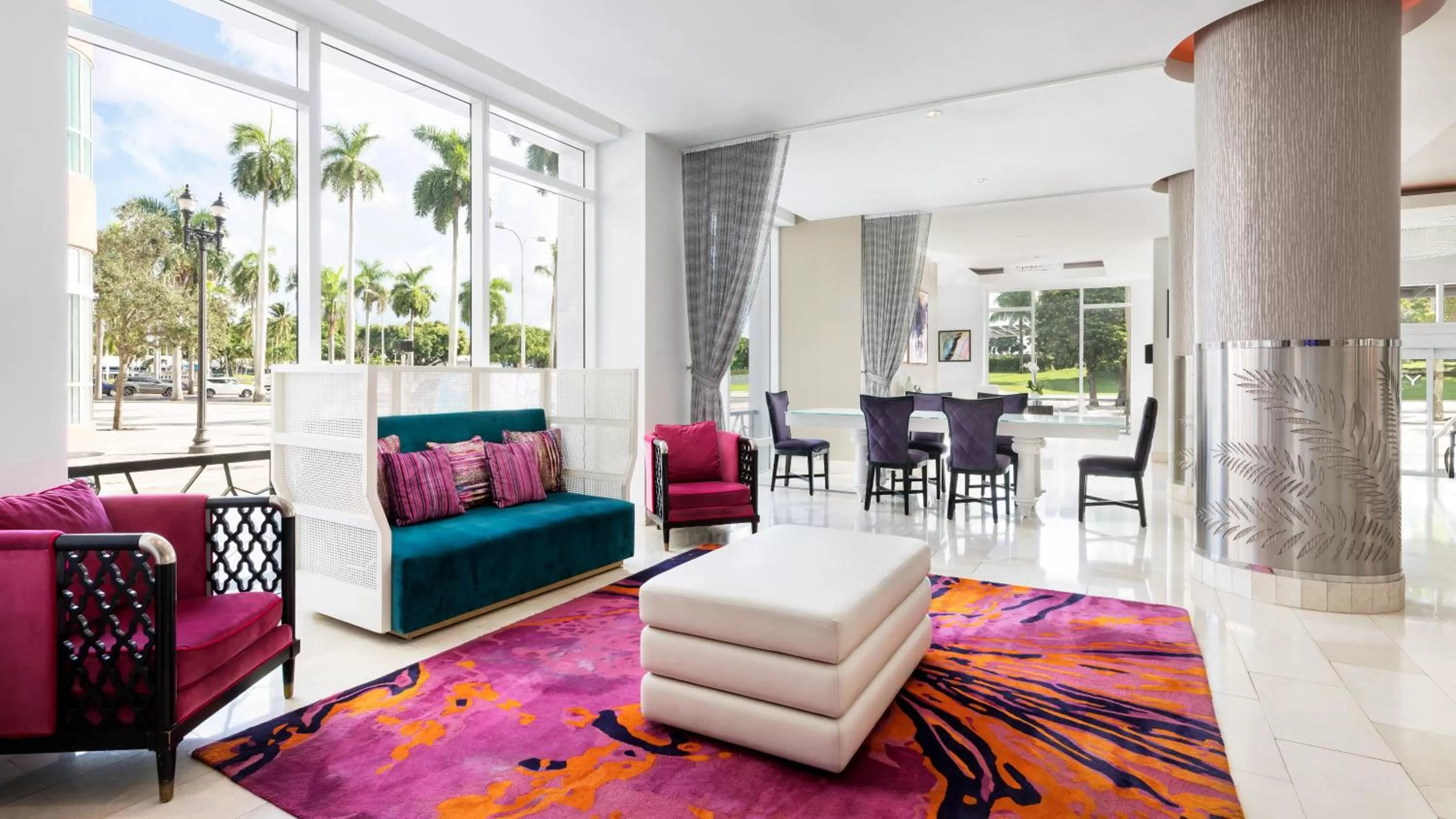Lobby or reception in YVE Hotel Miami