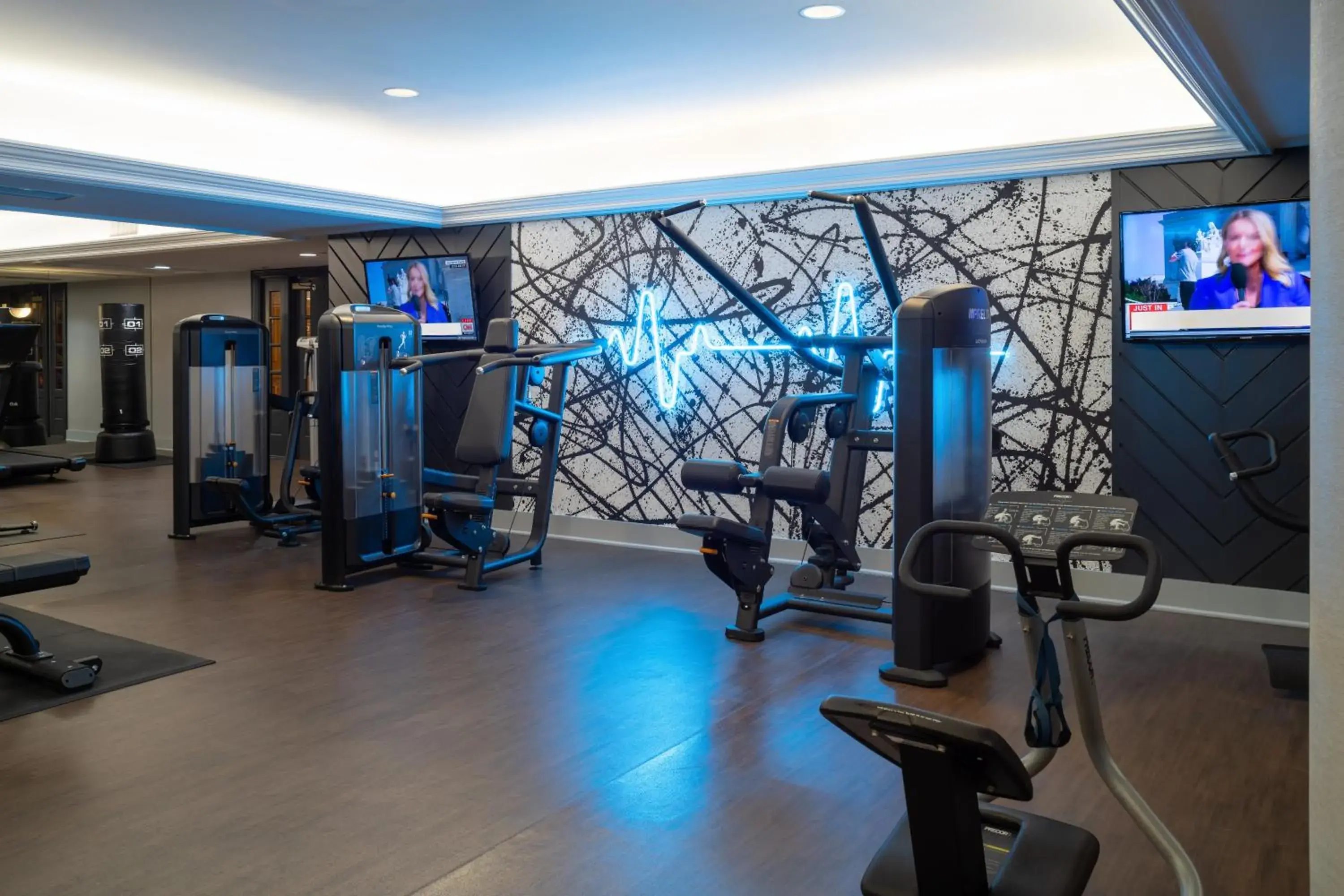 Fitness centre/facilities in The Stephen F Austin Royal Sonesta Hotel Fitness centre/facilities in The Stephen F Austin Royal Sonesta Hotel