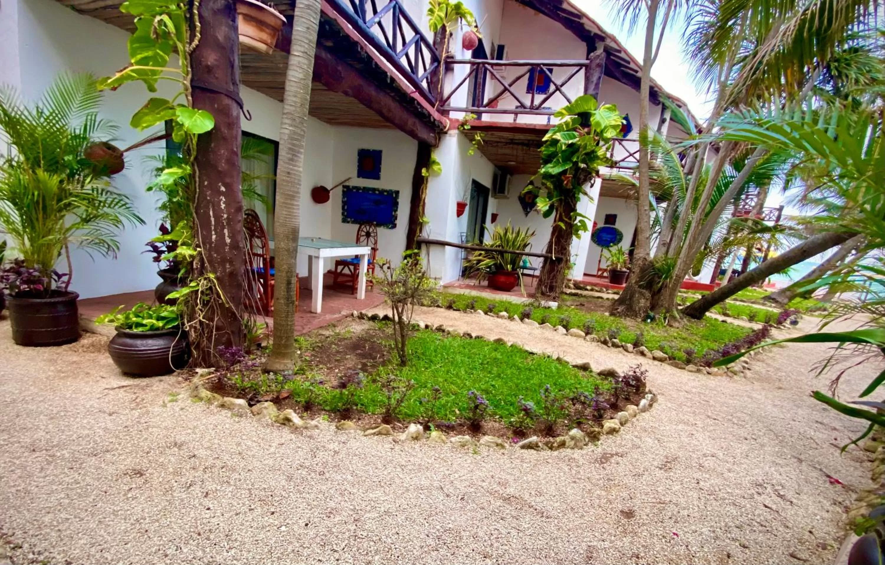 Patio in Casa CARIBE Cancun