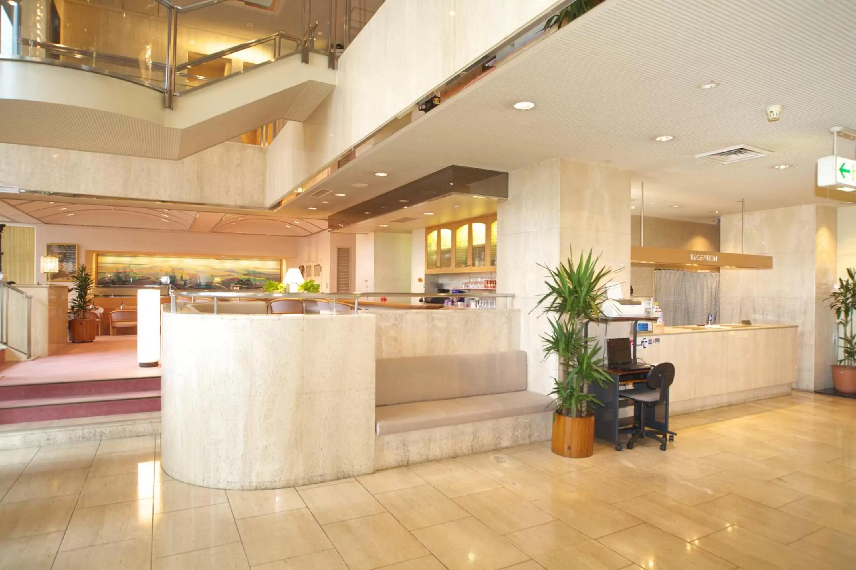 Lobby or reception, Lobby/Reception in Yokote Plaza Hotel