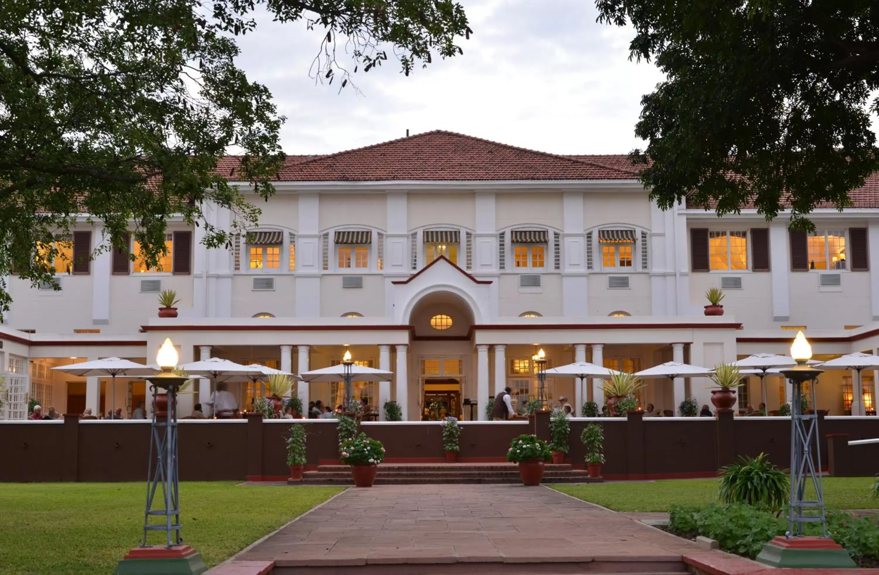 Facade/entrance, Property Building in The Victoria Falls Hotel