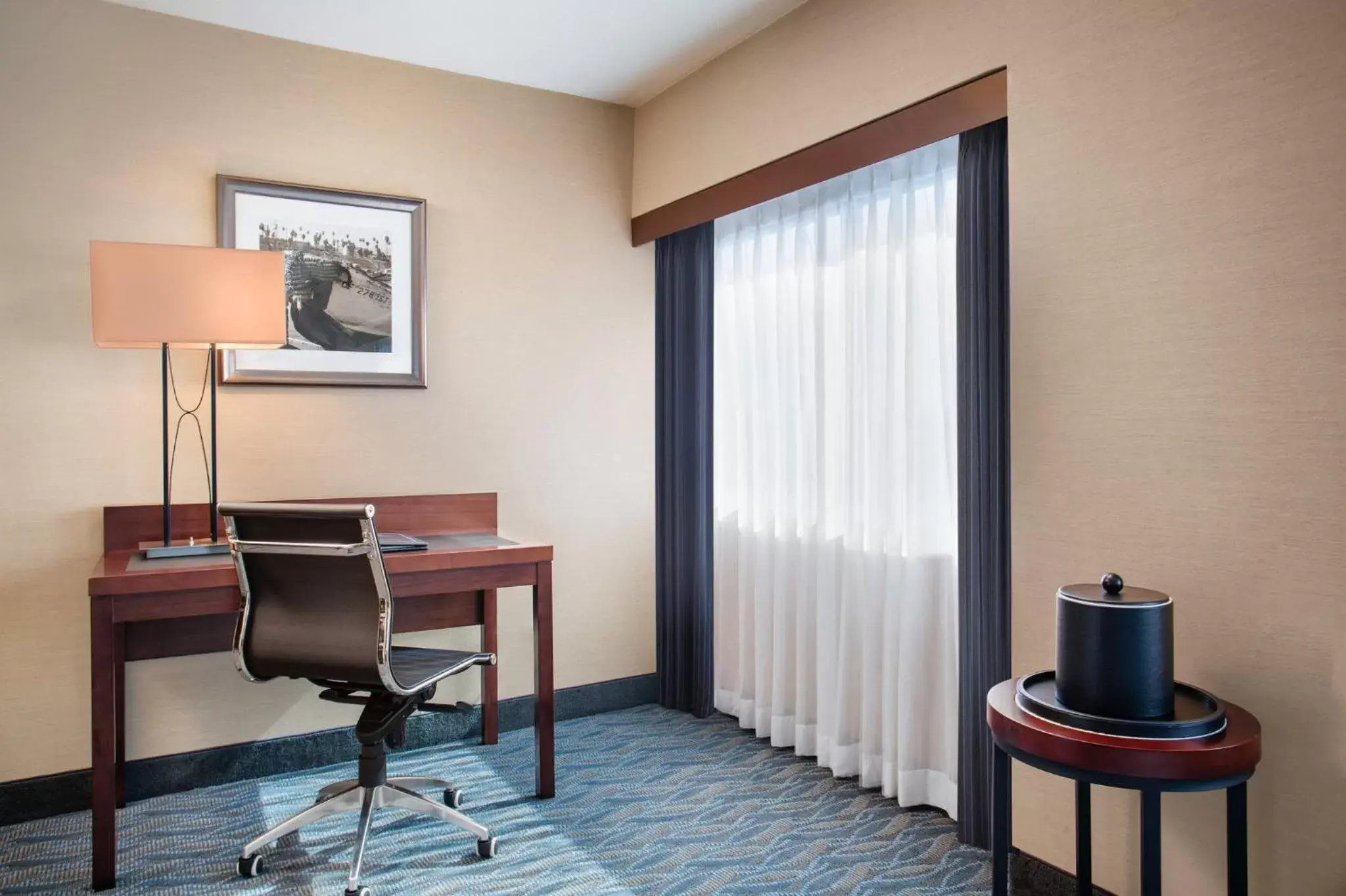 Photo of the whole room, TV/Entertainment Center in Crowne Plaza Hotel Los Angeles Harbor, an IHG Hotel