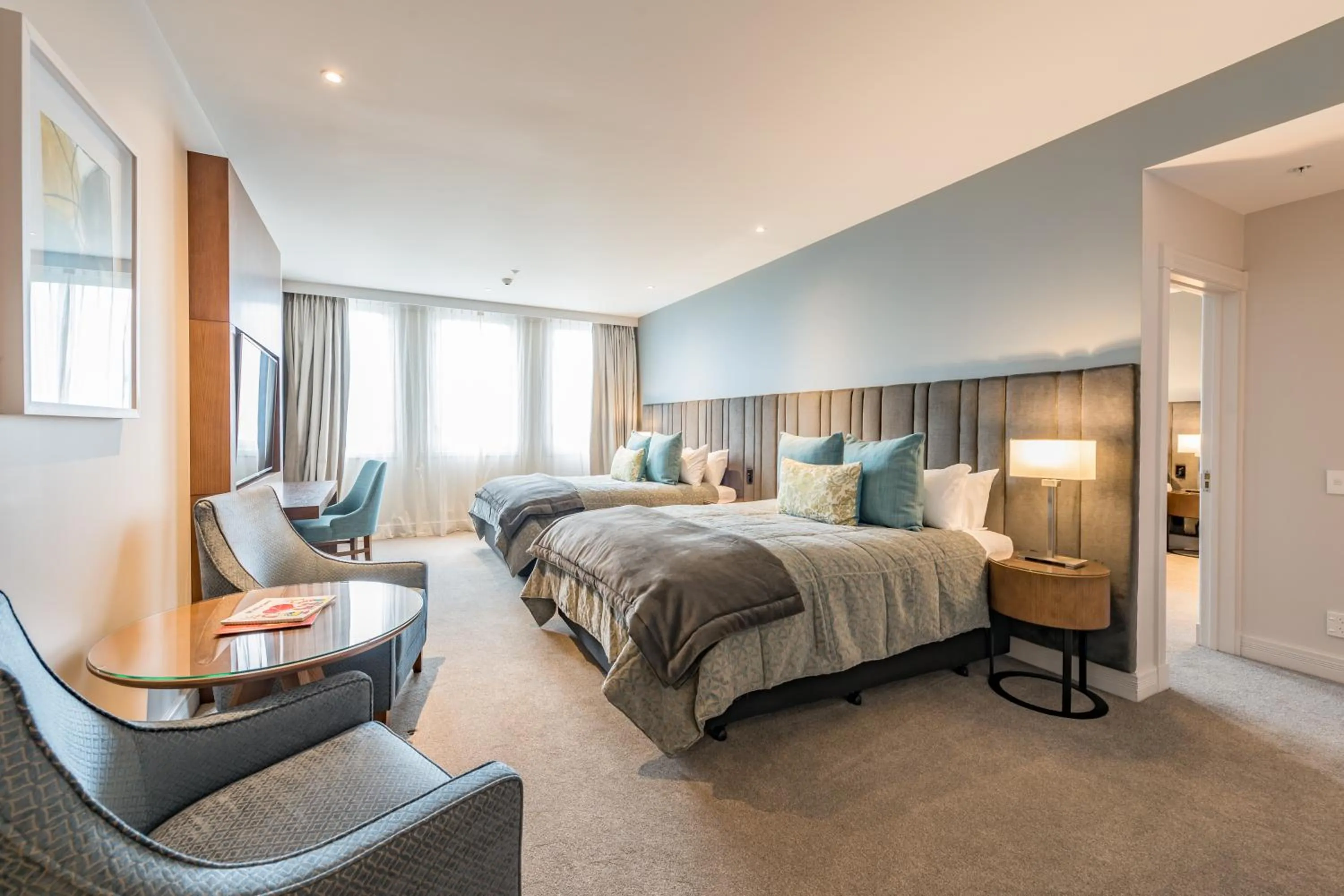 Bedroom, Bed in Distinction Christchurch Hotel