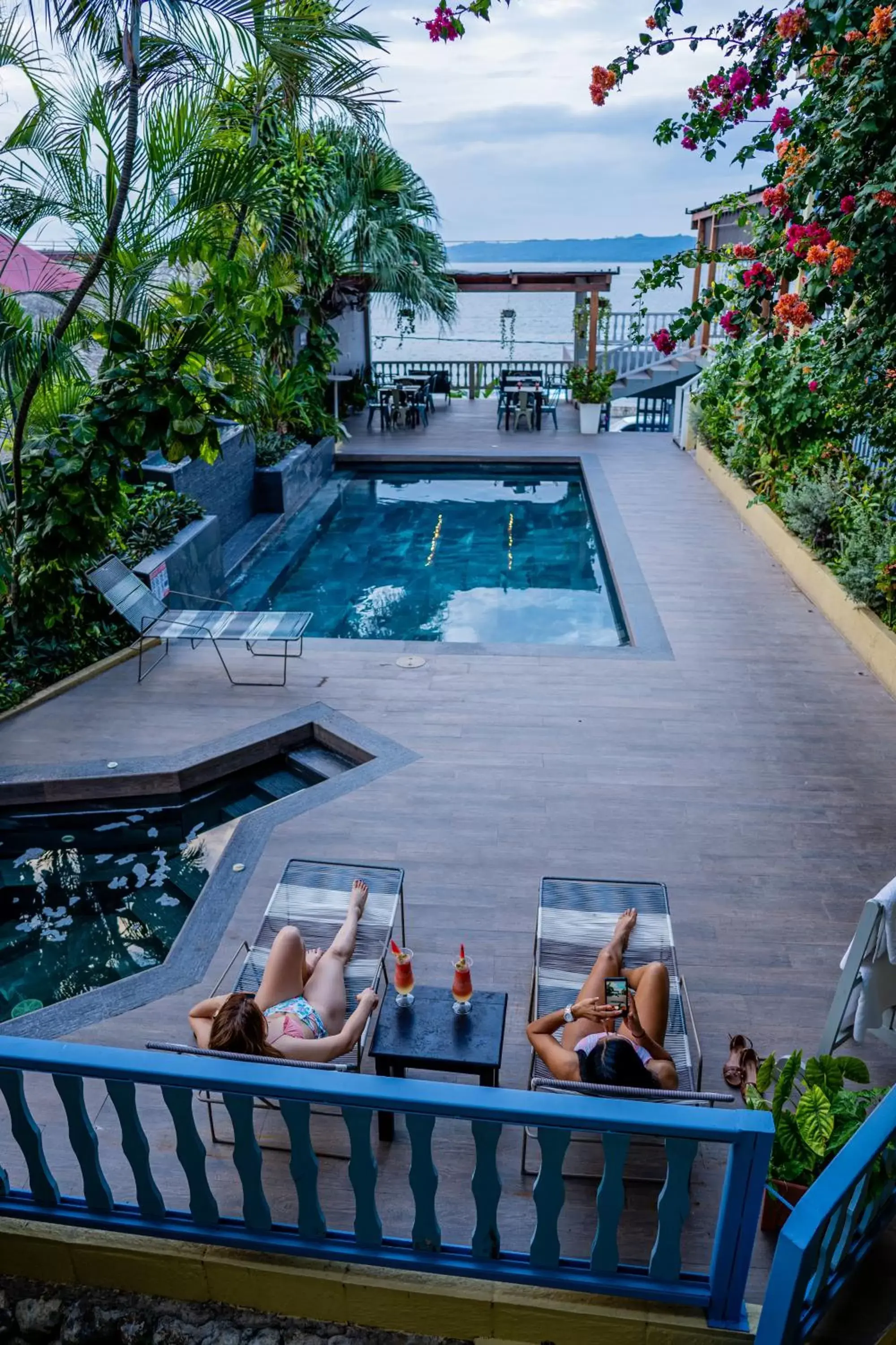 Swimming Pool in Hotel Casona de La Isla