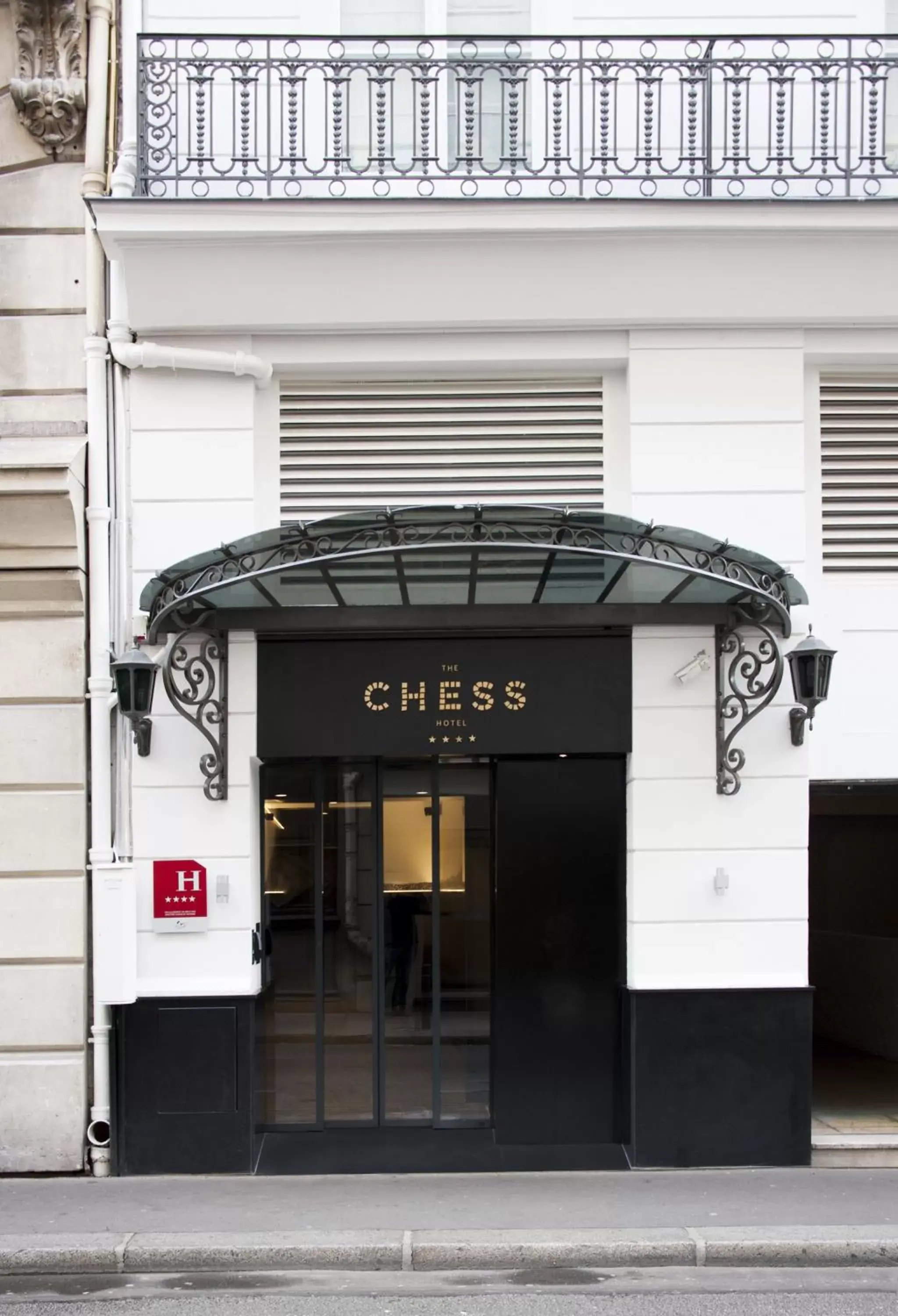 Facade/entrance in The Chess Hotel Facade/entrance in The Chess Hotel