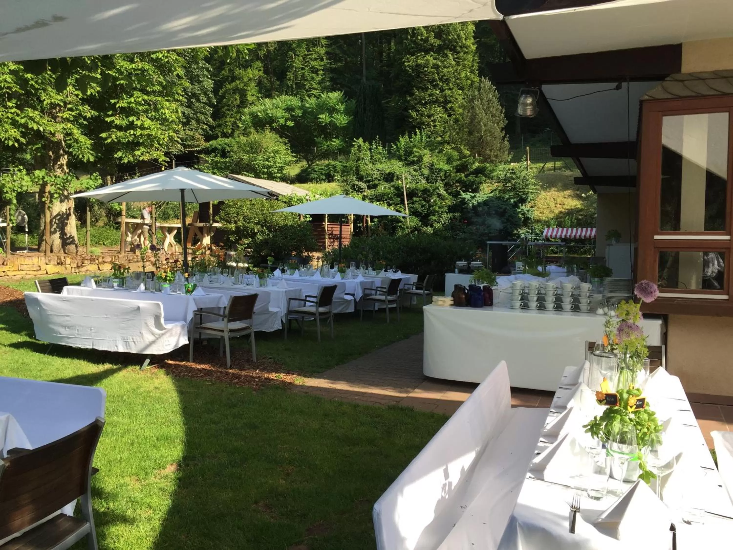 Balcony/Terrace in Hotel Restaurant Paradeismühle