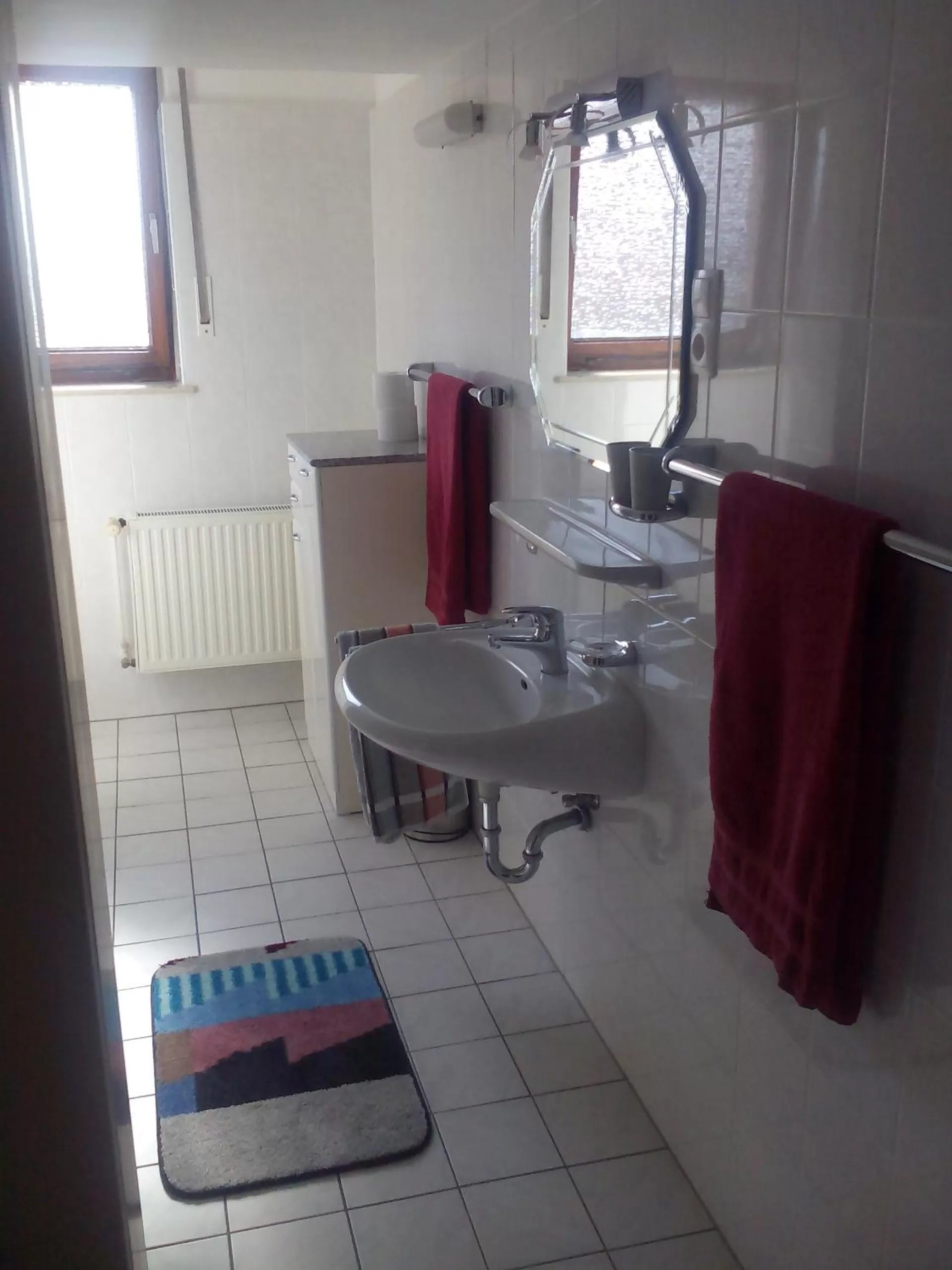 Bathroom in Landgasthof Schänzer
