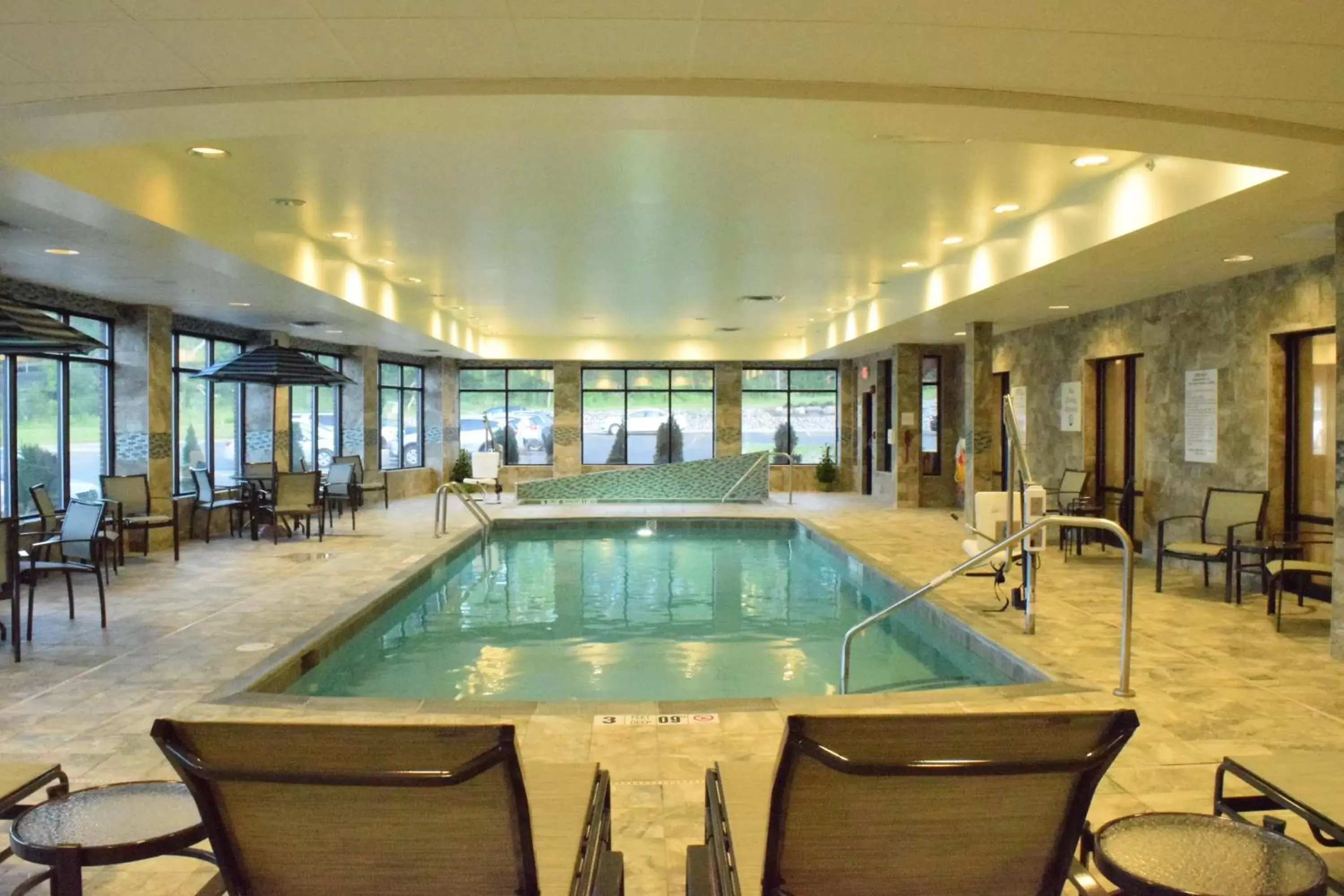 Swimming Pool in Holiday Inn Express & Suites Geneva Finger Lakes, an IHG Hotel