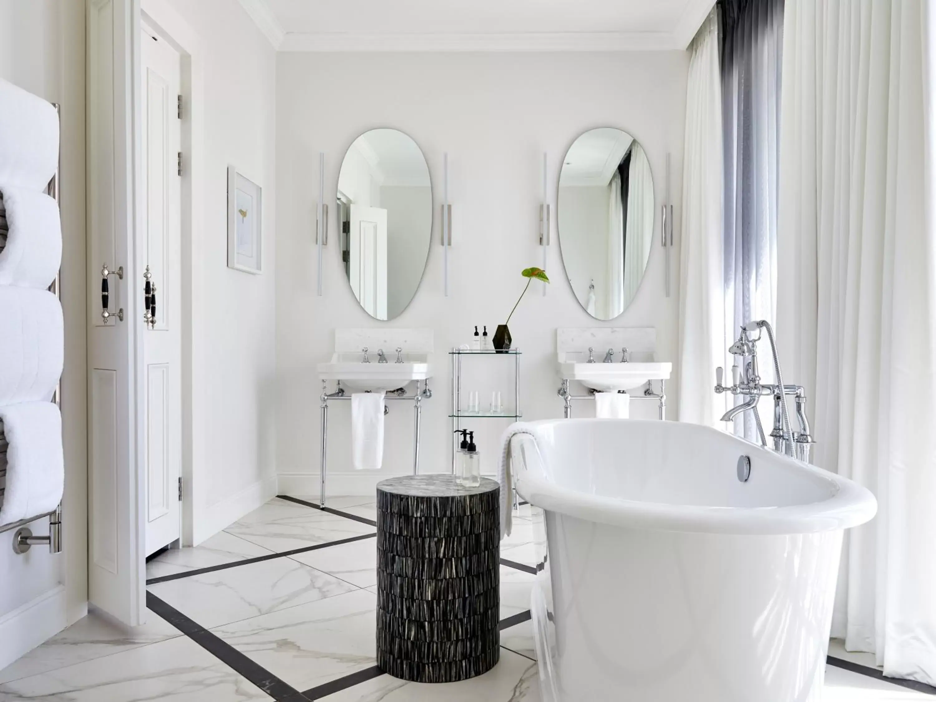 Bathroom in The Manor House at the Queen Victoria Hotel by NEWMARK