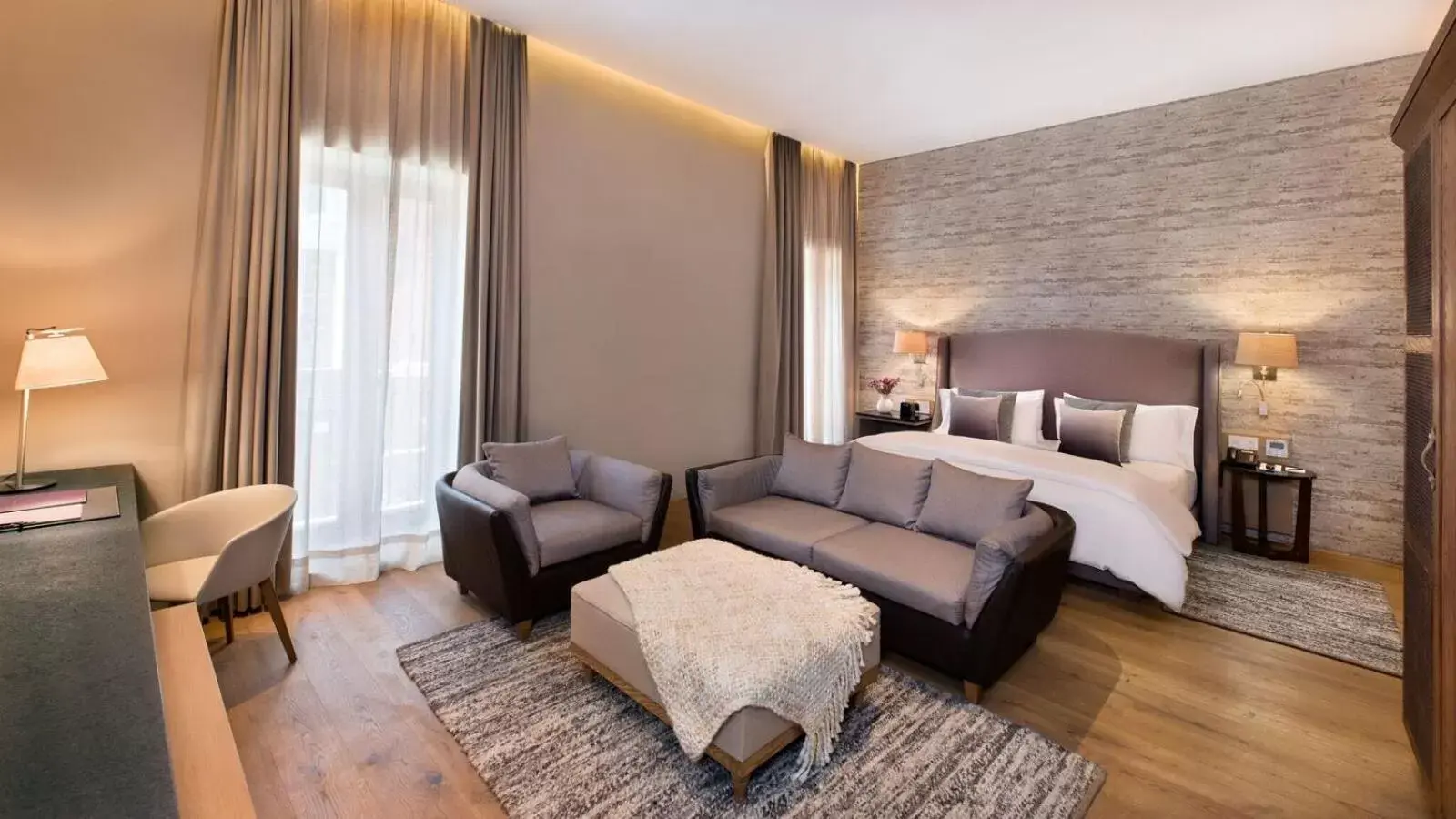 Bedroom, Seating Area in Cartesiano Boutique & Wellness Hotel