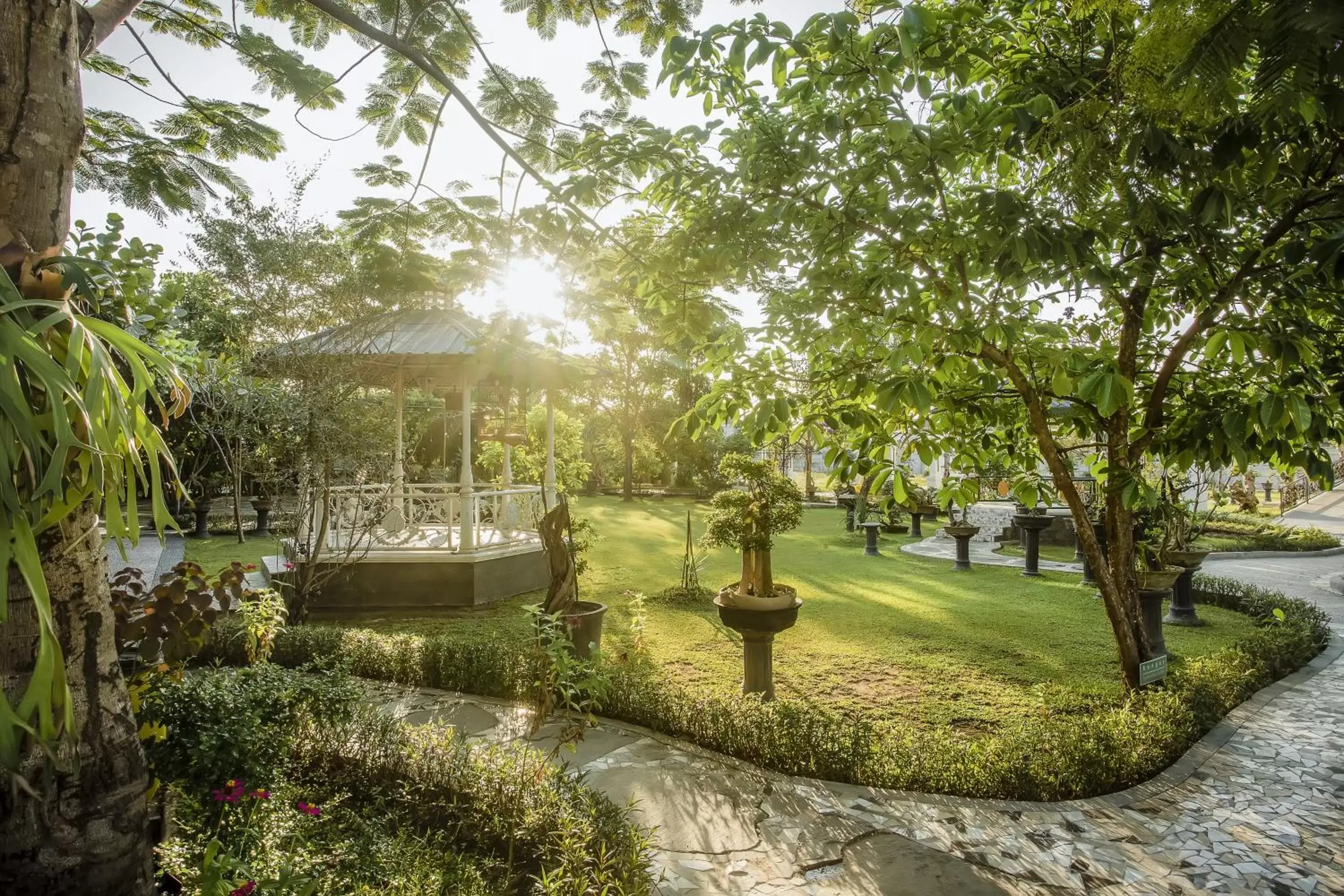 Garden in Grand Rohan Jogja