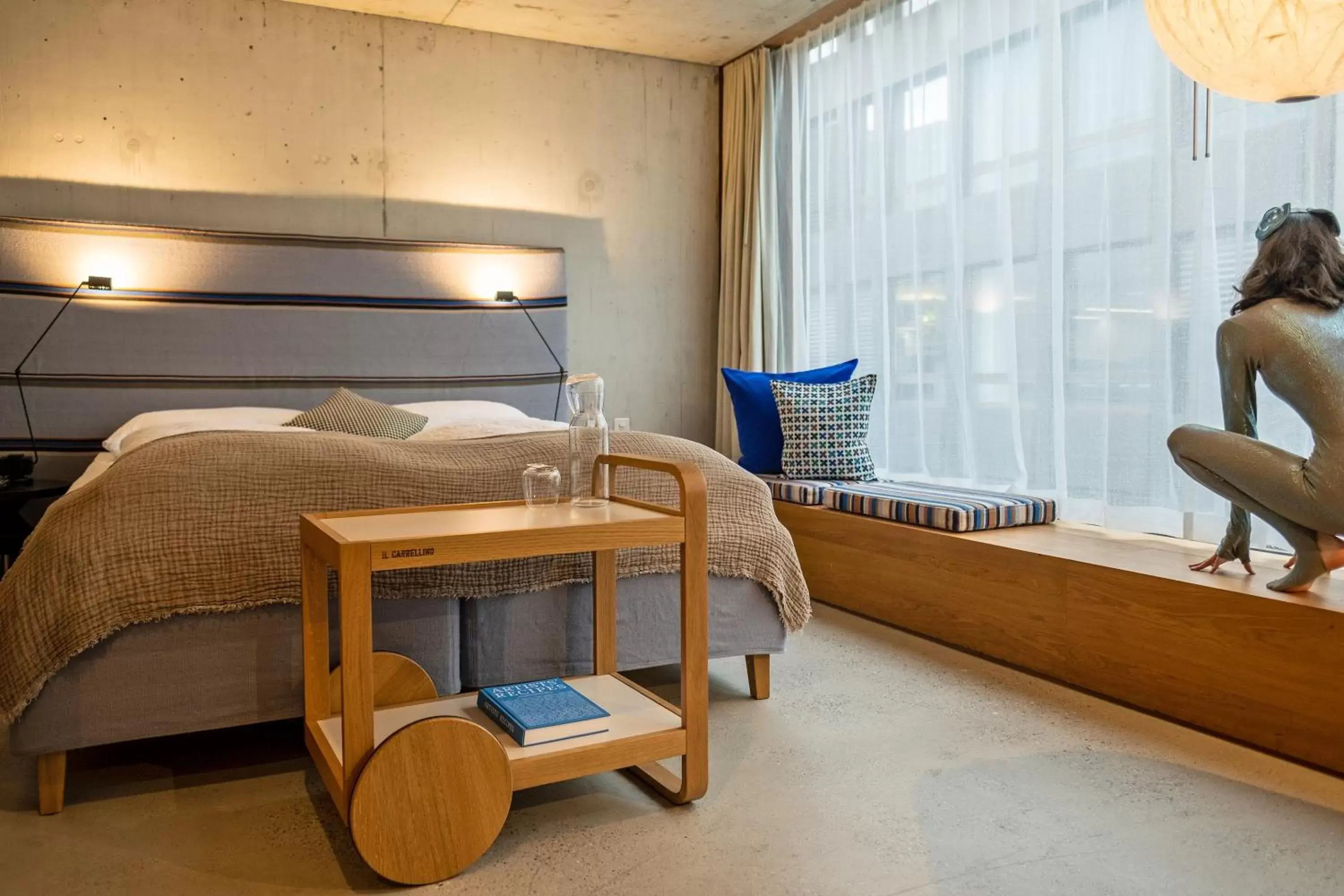 Bed in Nomad Design & Lifestyle Hotel