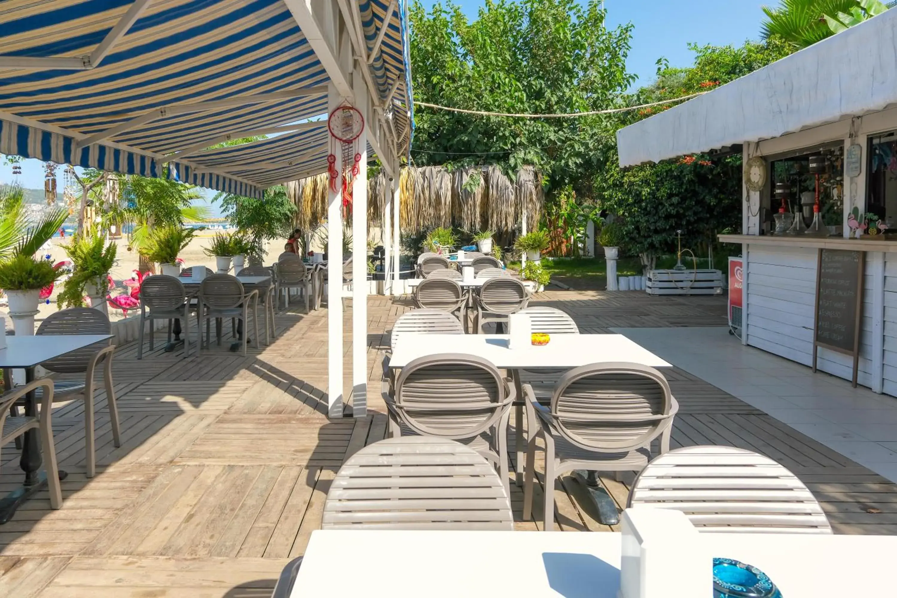 Beach in Blue Wave Suite Hotel