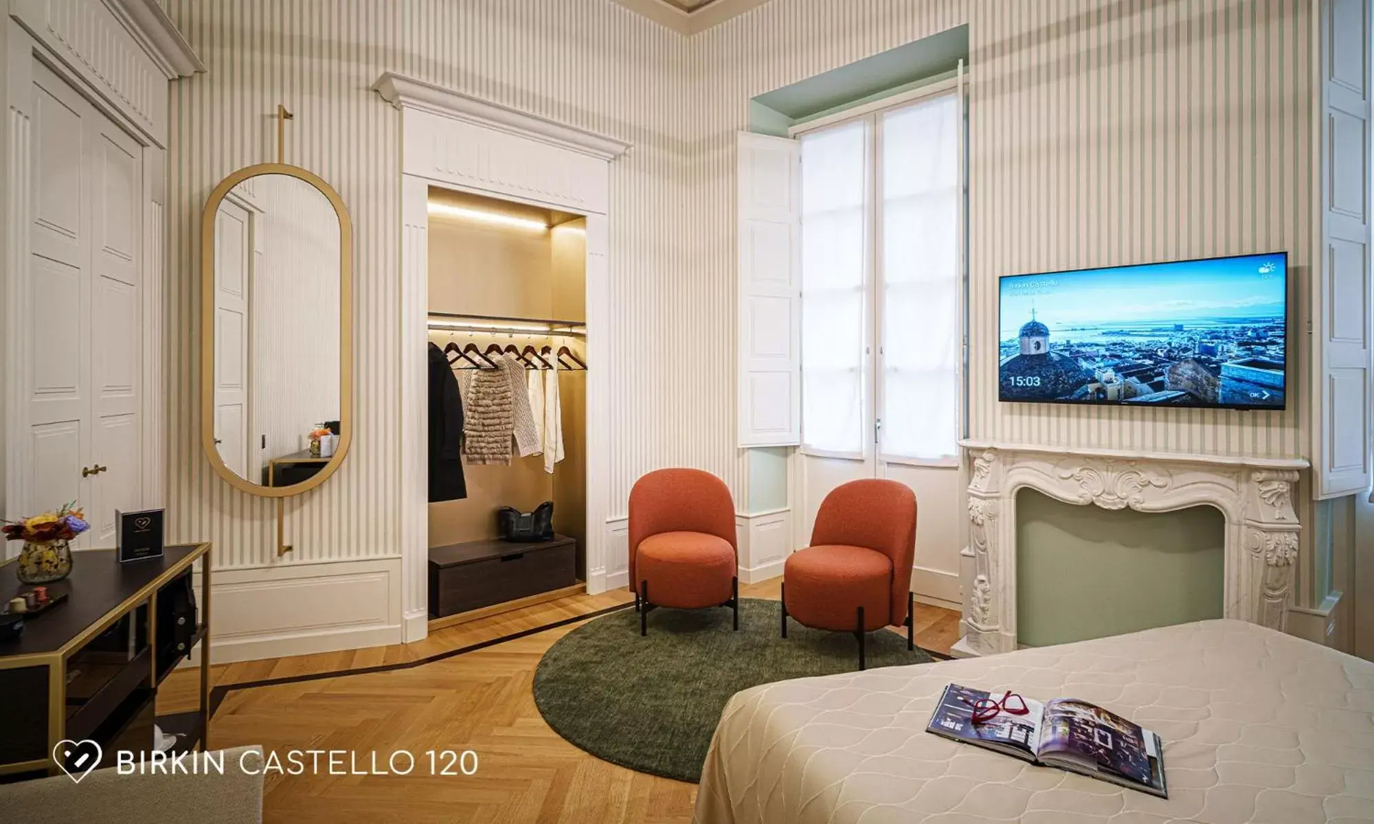 Bed, Seating Area in Albergo Diffuso Birkin Castello