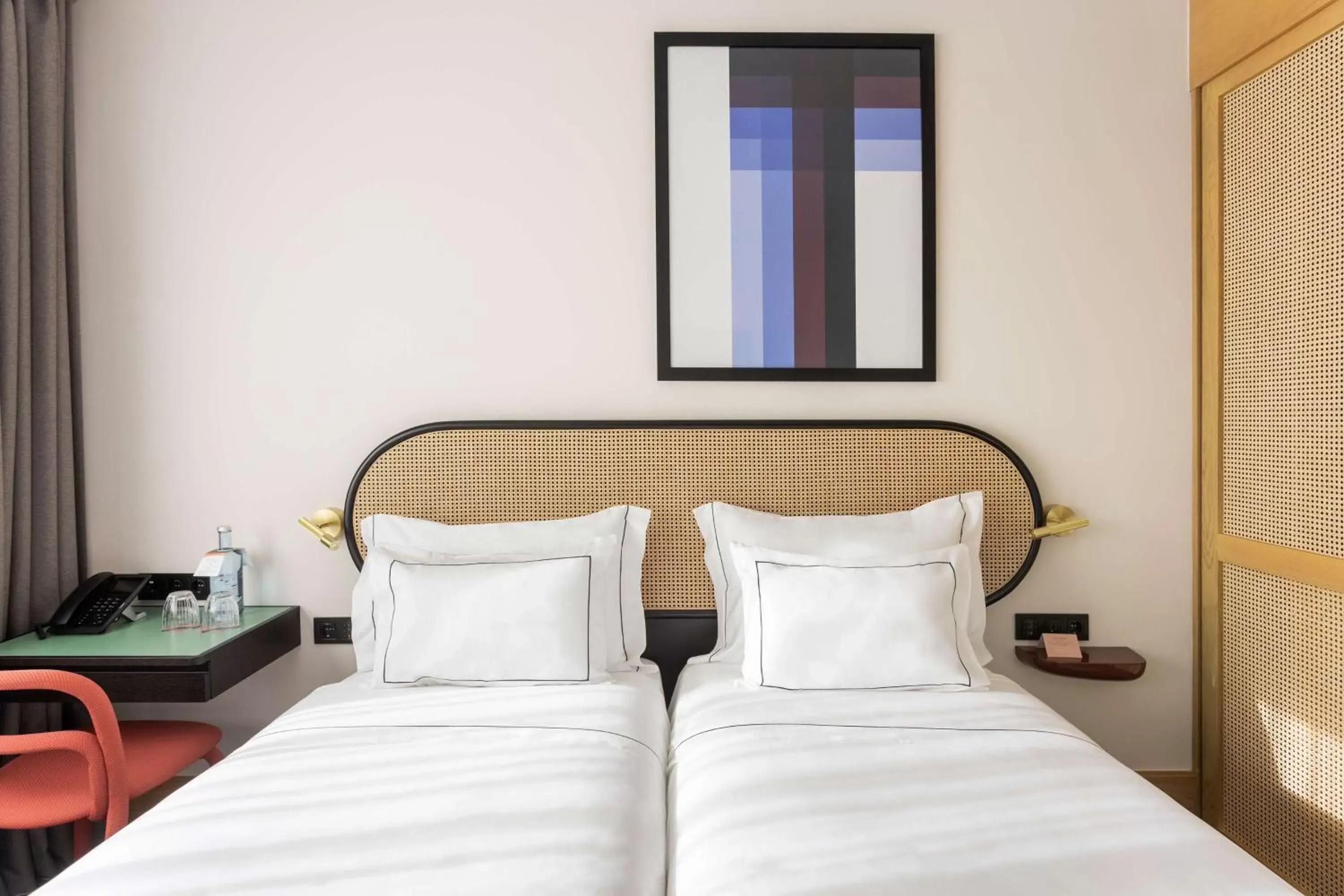 Bed in Arts Hotel Porto, Tapestry Collection By Hilton