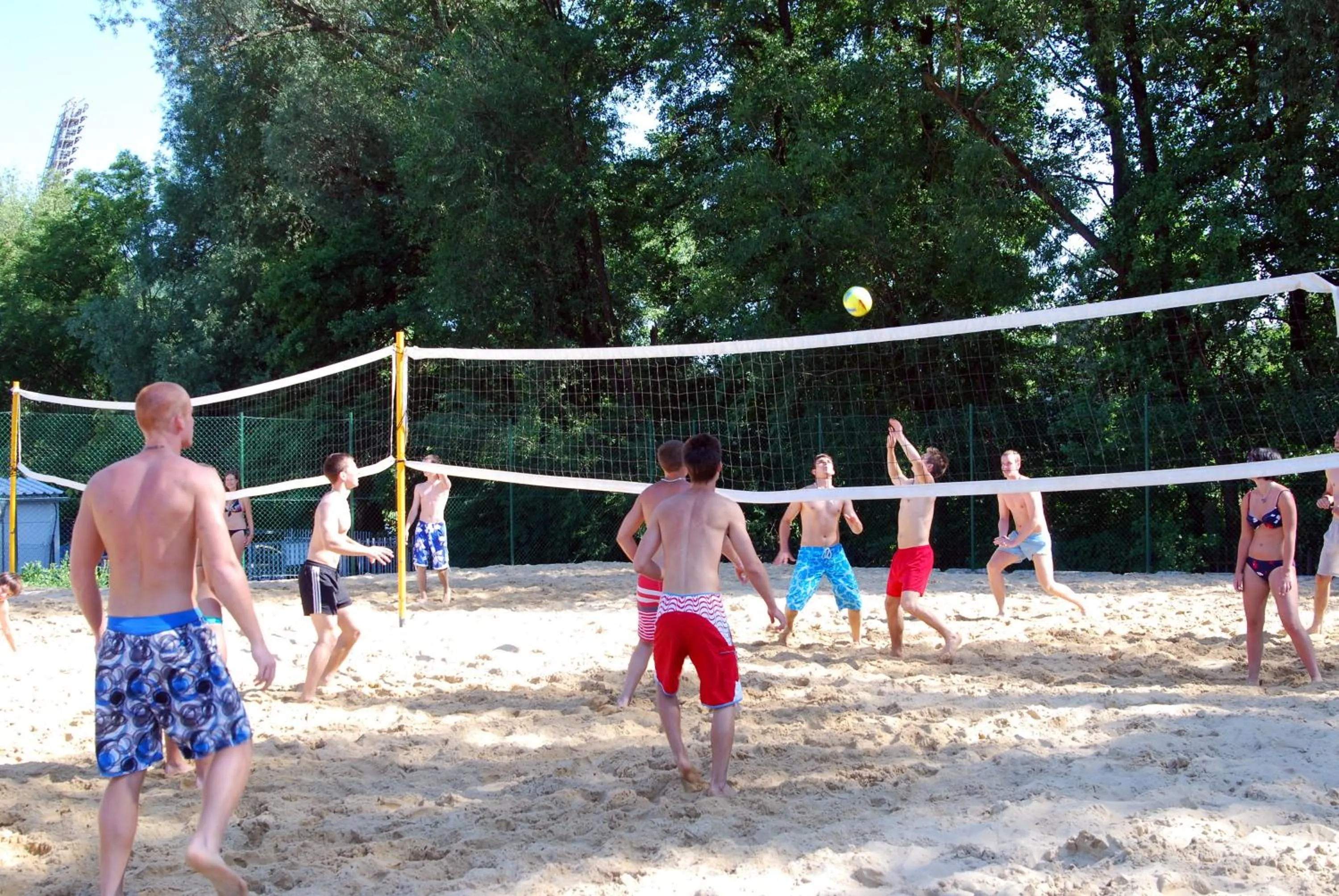 People in Dixon Resort