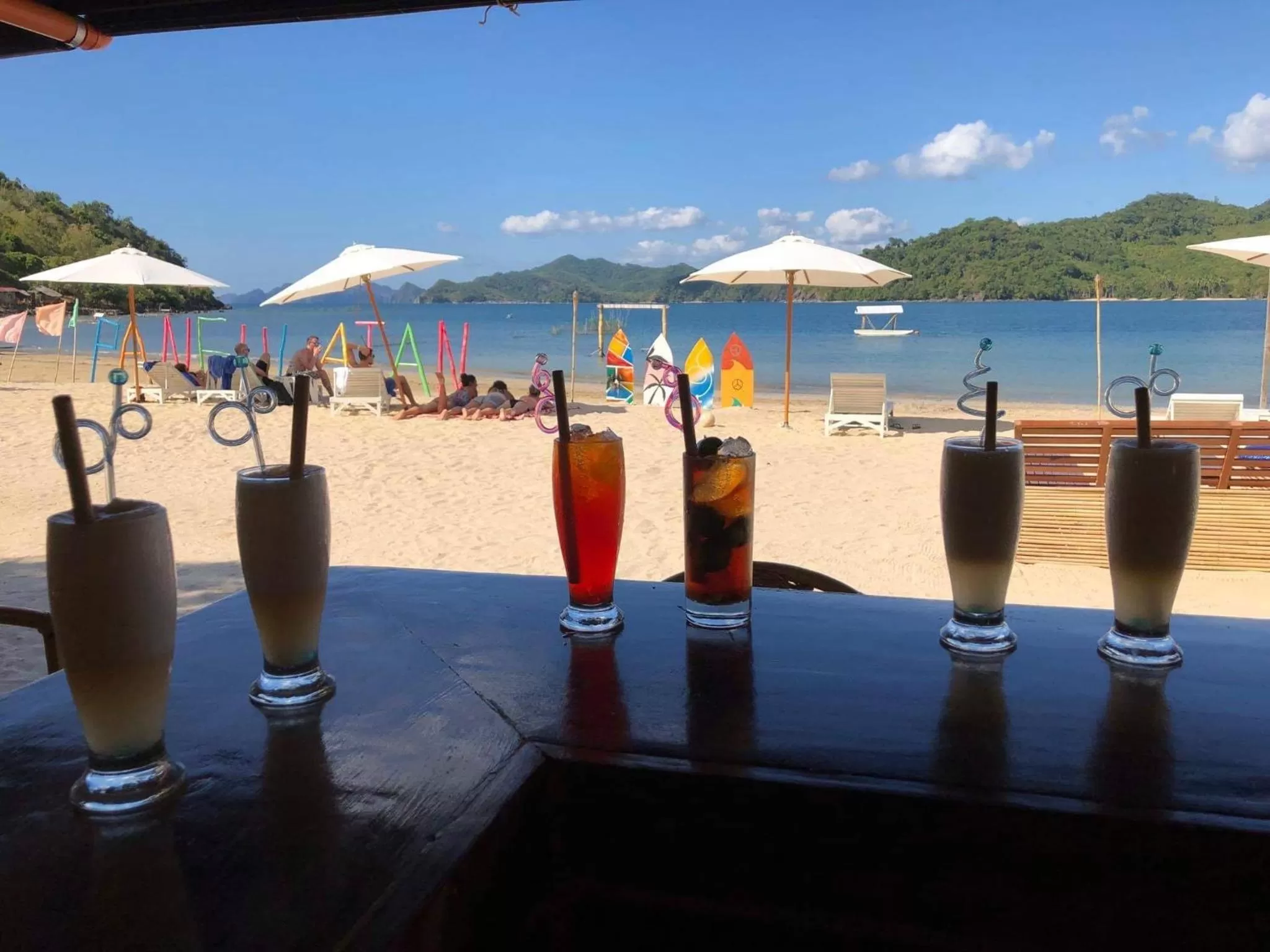 Beach in Pangulatan Beach Resort