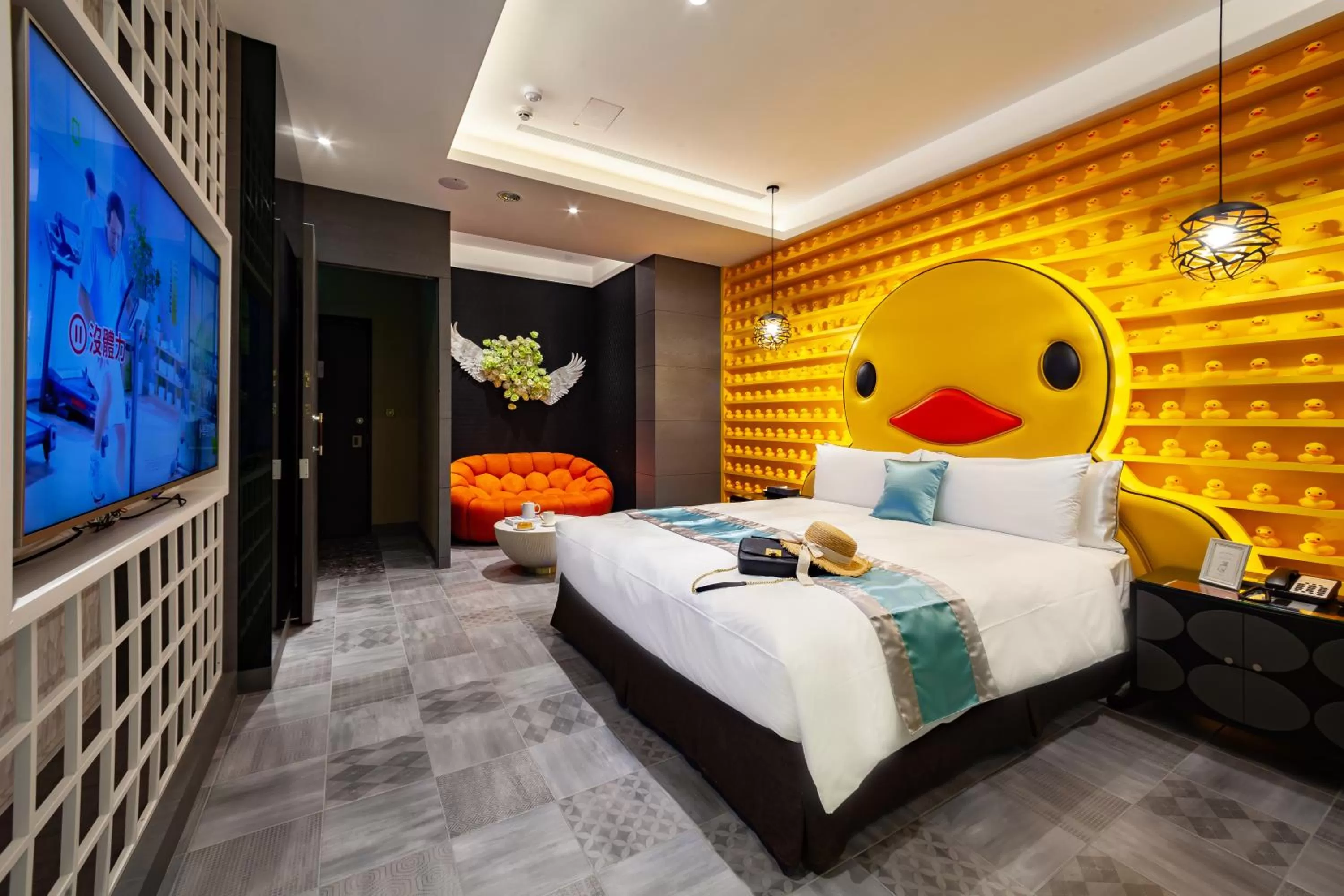 Photo of the whole room, Bed in Norway Forest Motel - Wen Chuang Branch