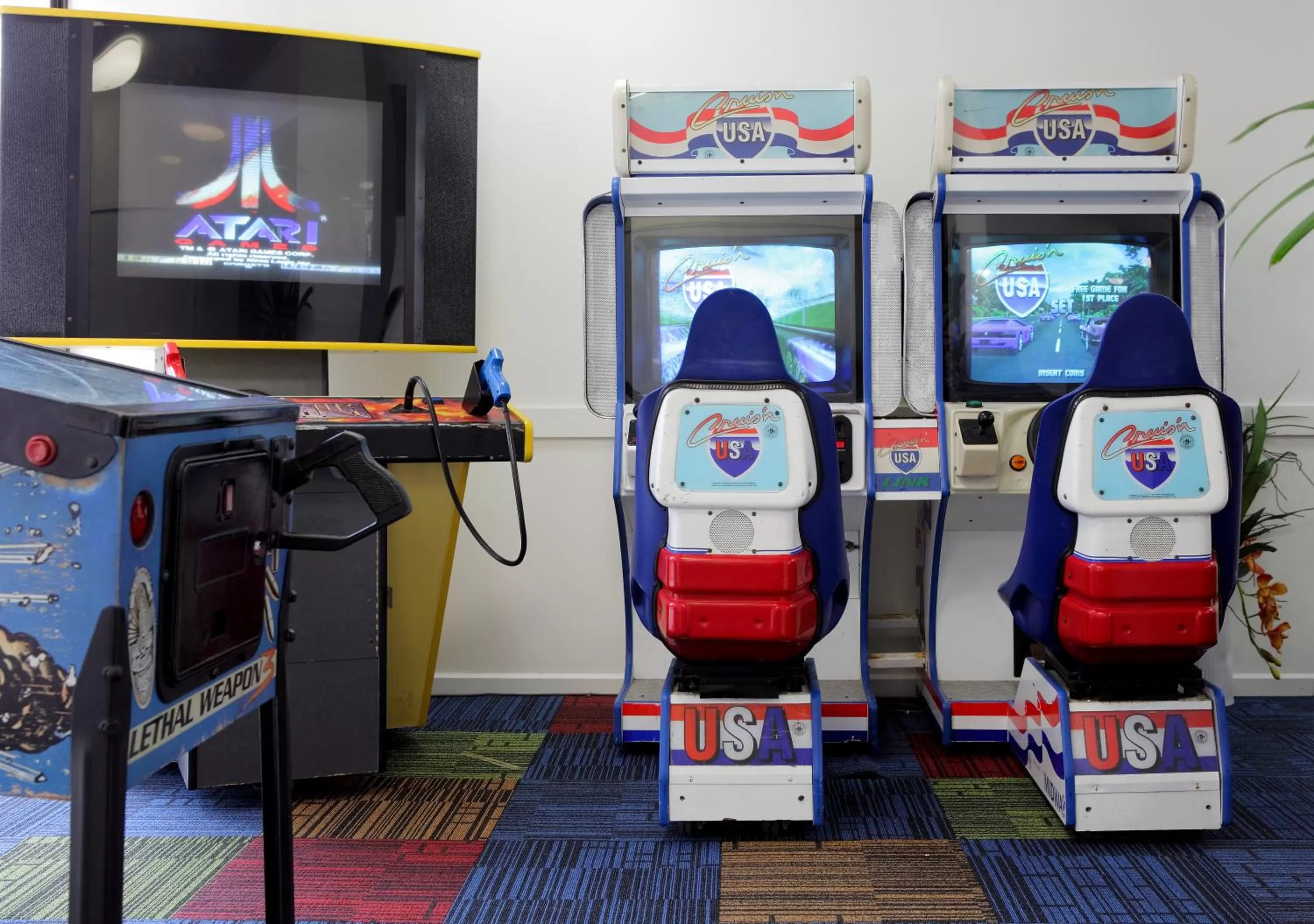 Game Room in Pacific Beach Resort