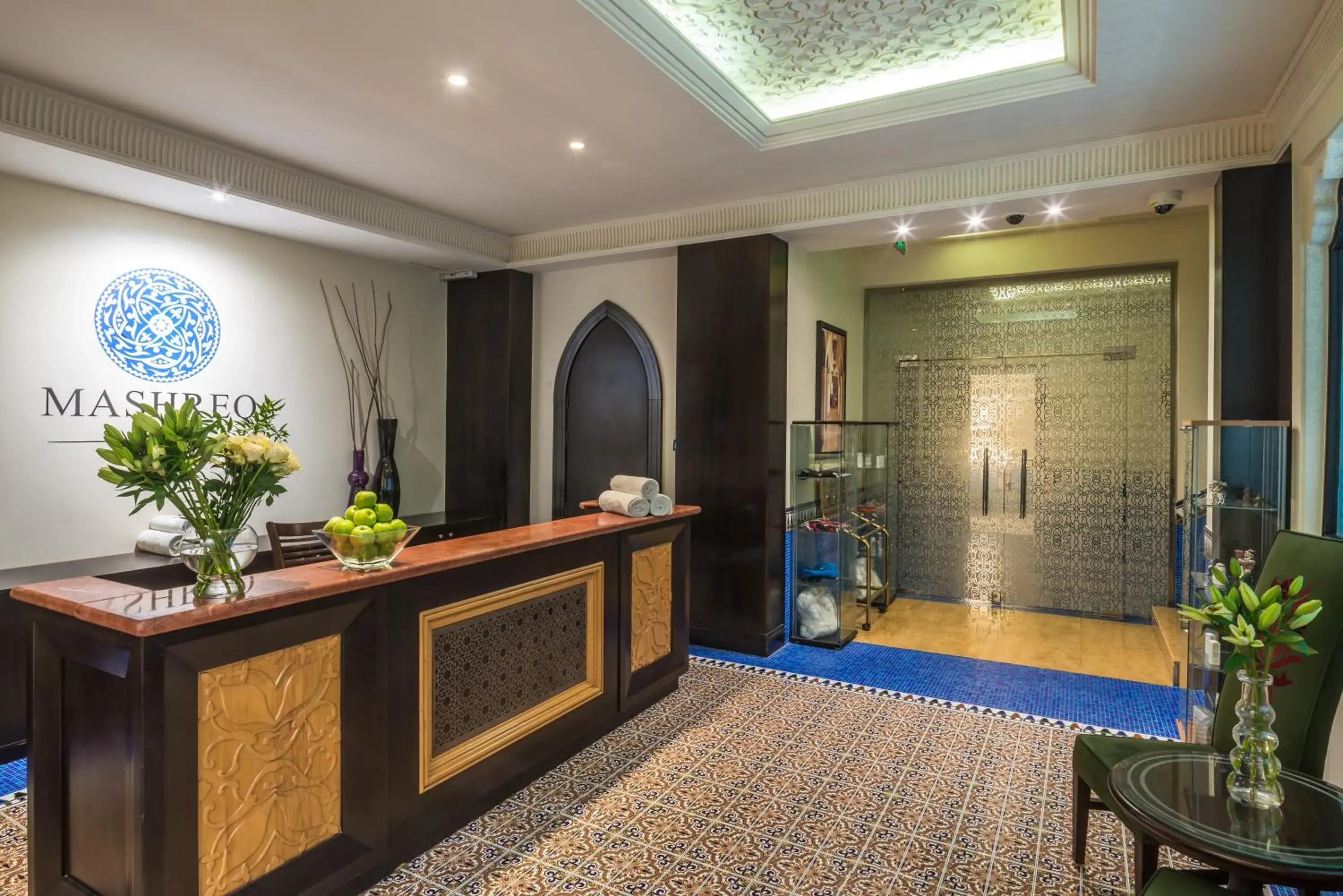 Lobby or reception in Al Mashreq Boutique Hotel - Small Luxury Hotels of the World Lobby or reception in Al Mashreq Boutique Hotel - Small Luxury Hotels of the World