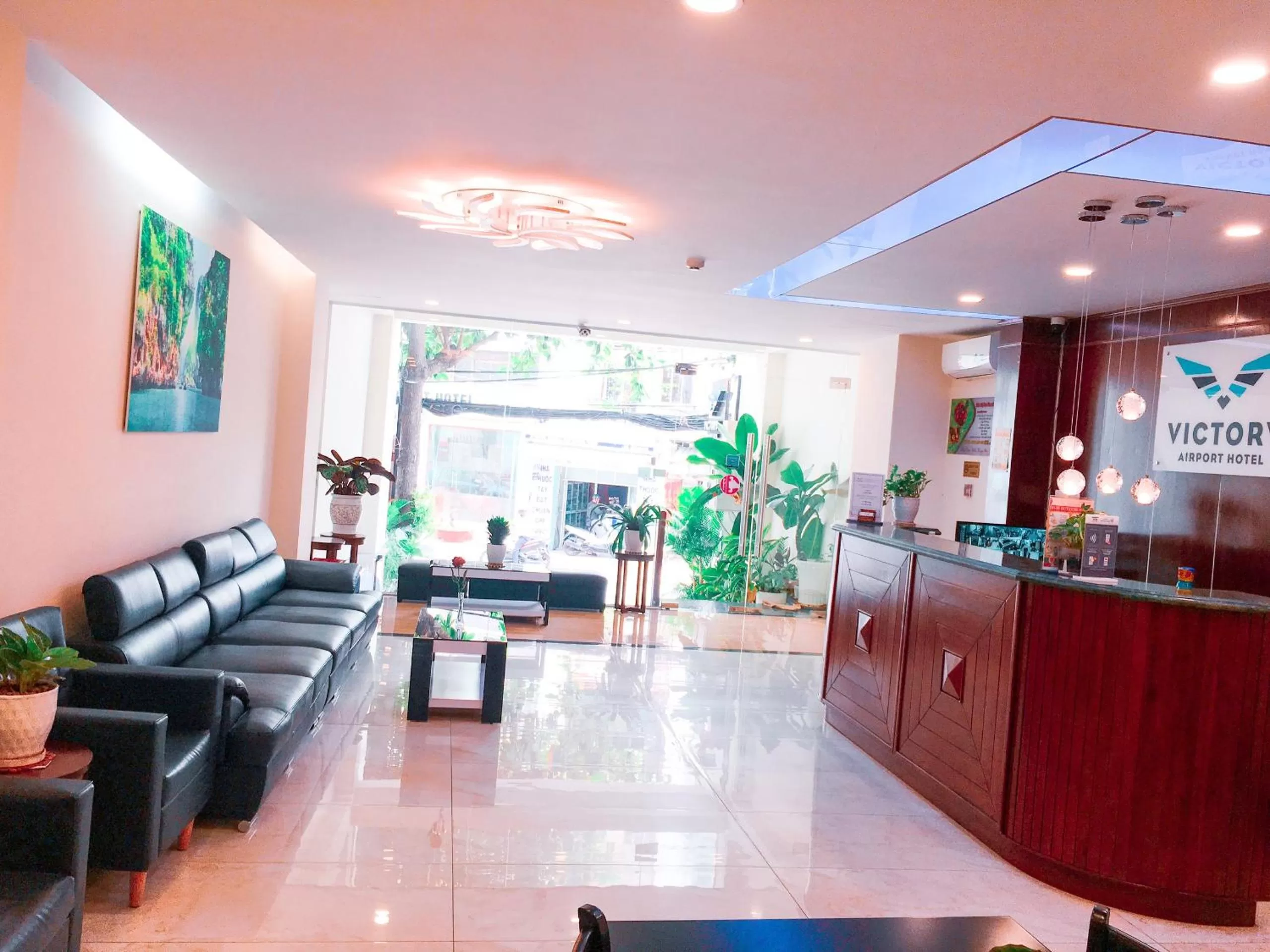 Lobby or reception in Victory Airport Hotel
