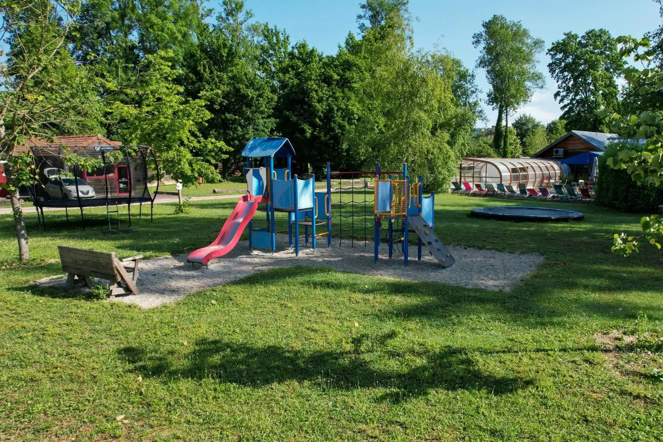 Children's Play Area in Le Village de la Champagne - Slowmoov
