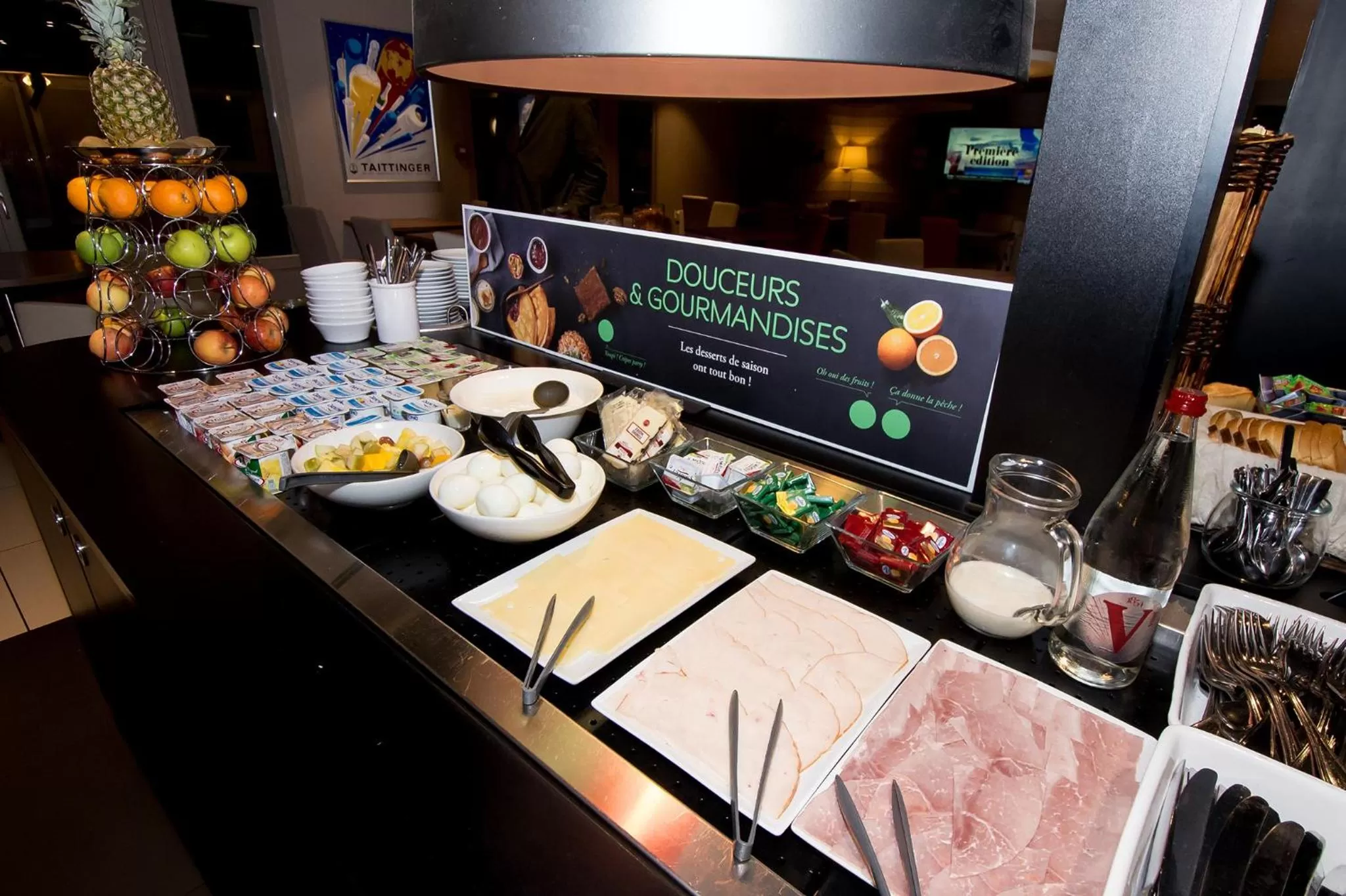 Food and drinks in Campanile Reims Sud Bezannes