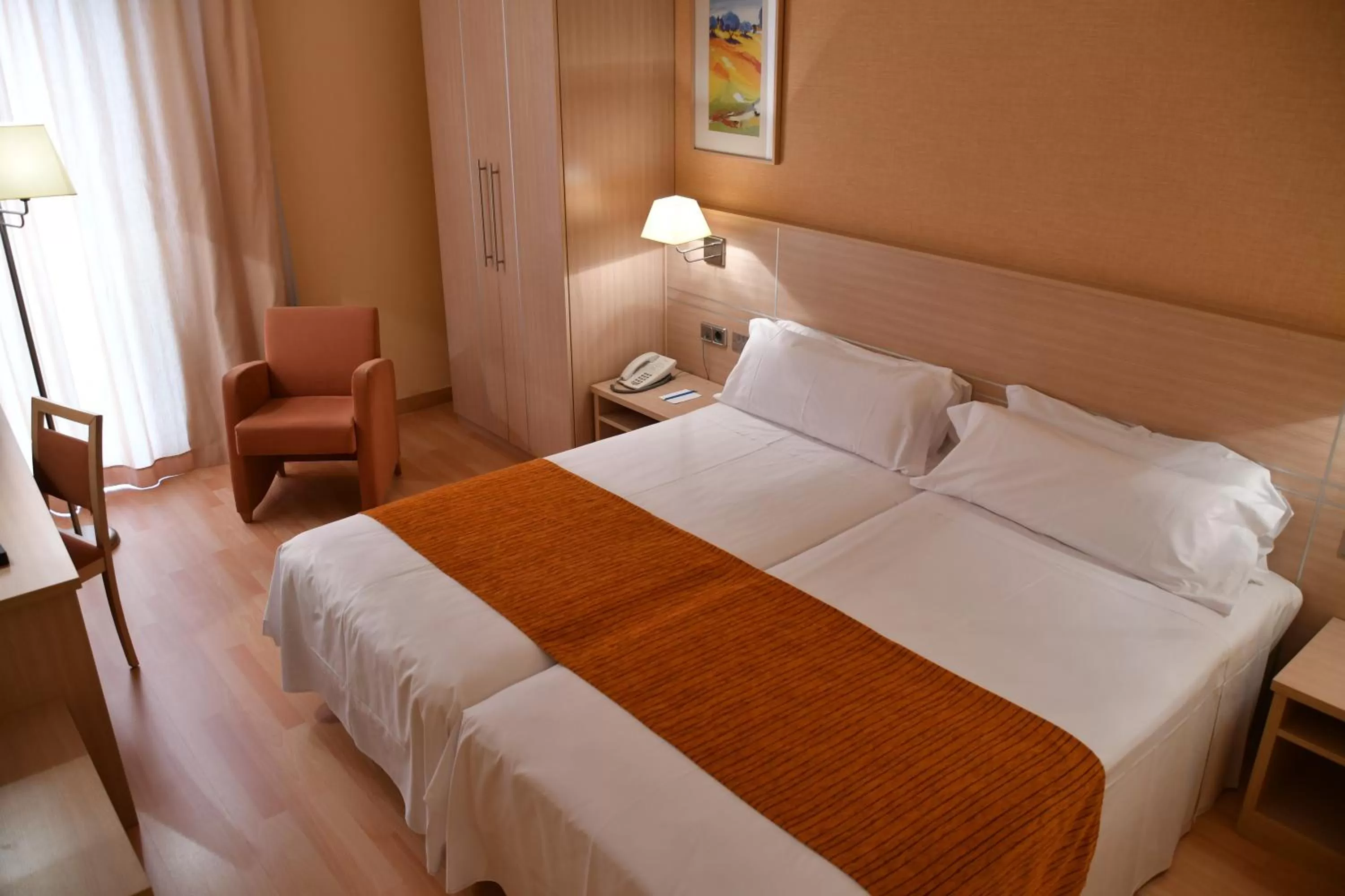 Bed in Hotel Class Valls