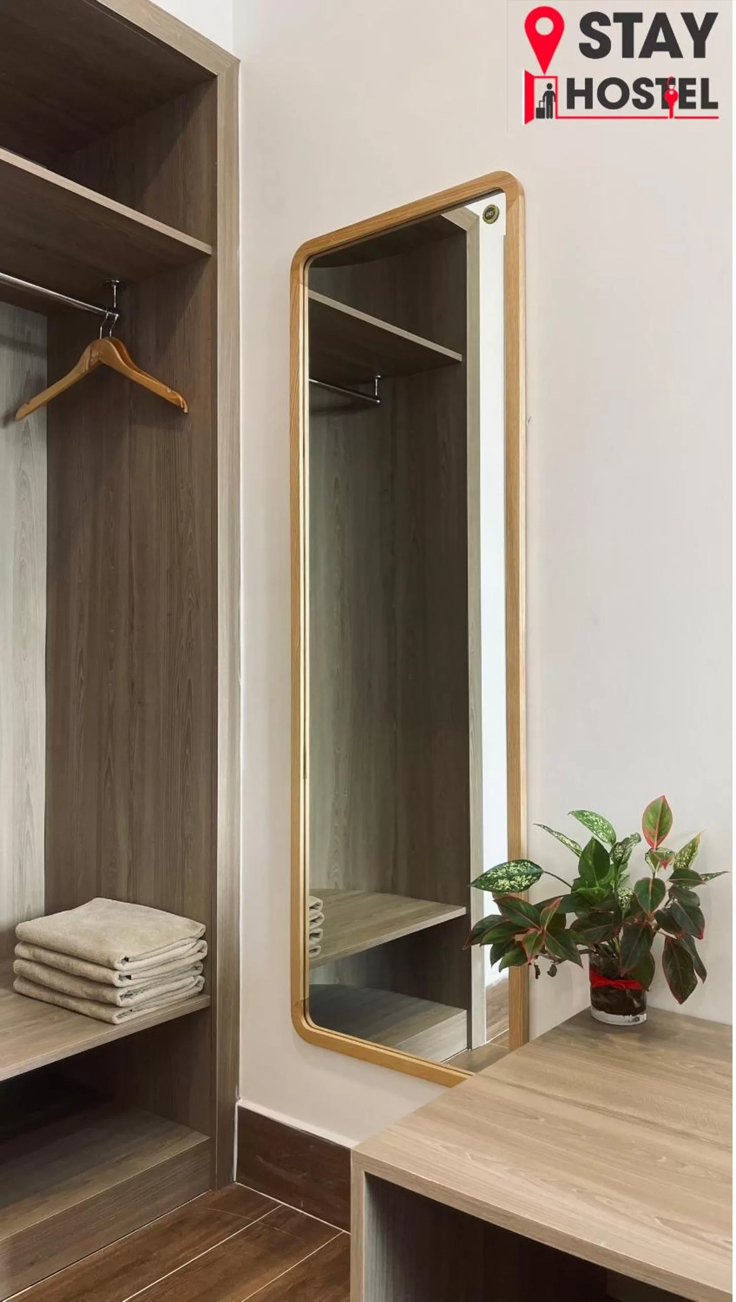 wardrobe in STAY hostel 2 - 350m from the ferry