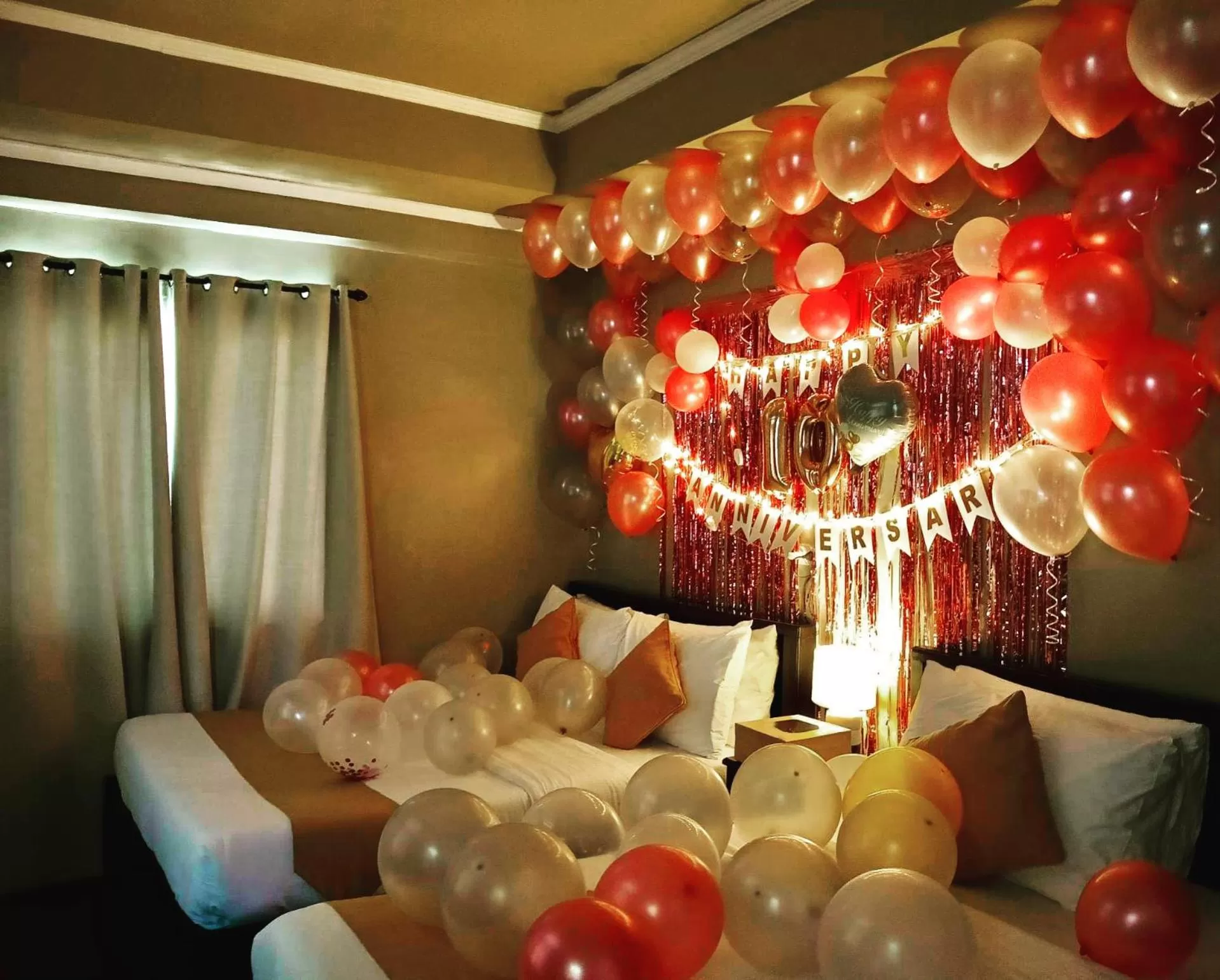 Decorative detail, Bed in Vela Terraces Hotel