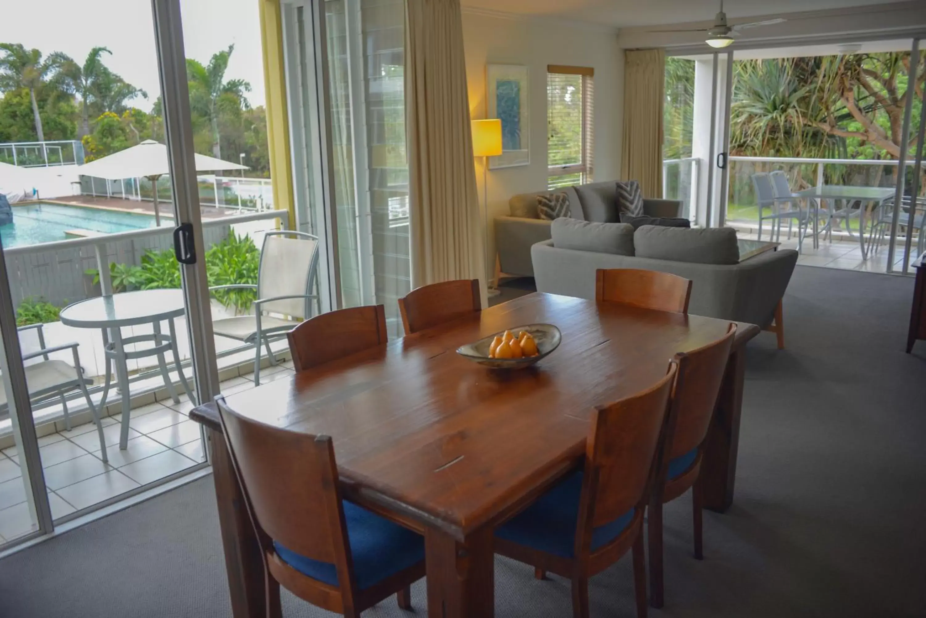 Balcony/Terrace, Dining Area in Seachange Coolum Beach