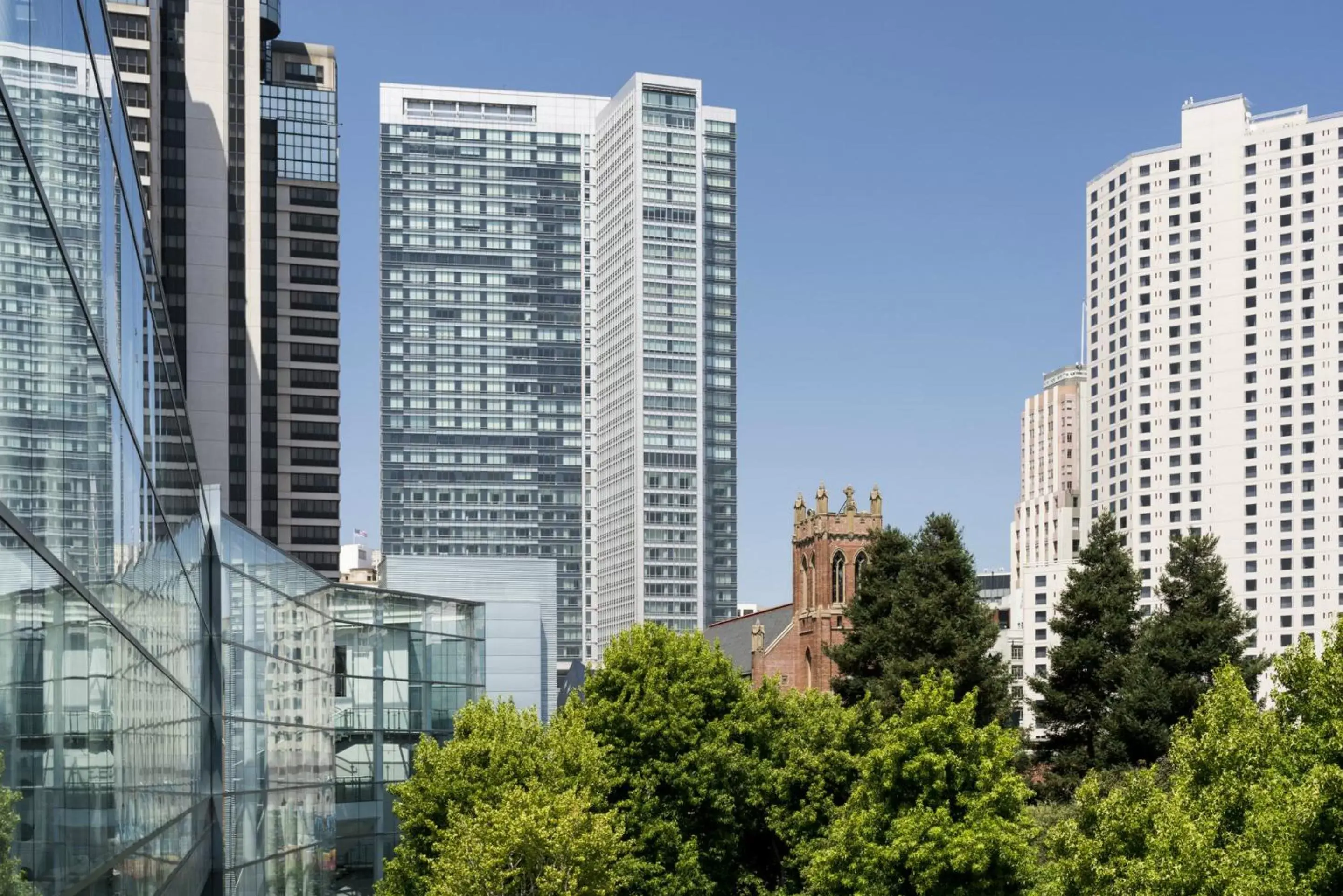 Bird's eye view in Four Seasons Hotel San Francisco