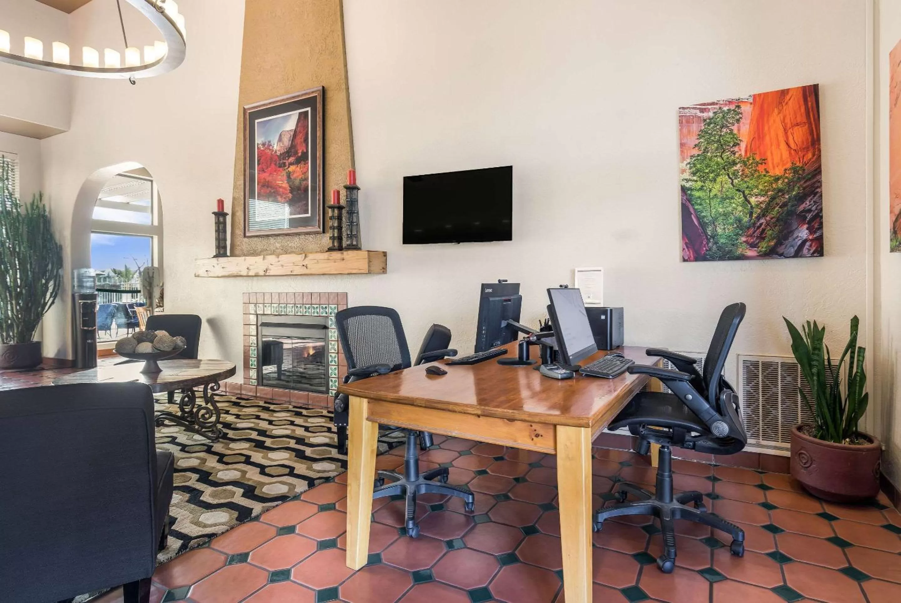 On site in Clarion Suites St George - Convention Center Area