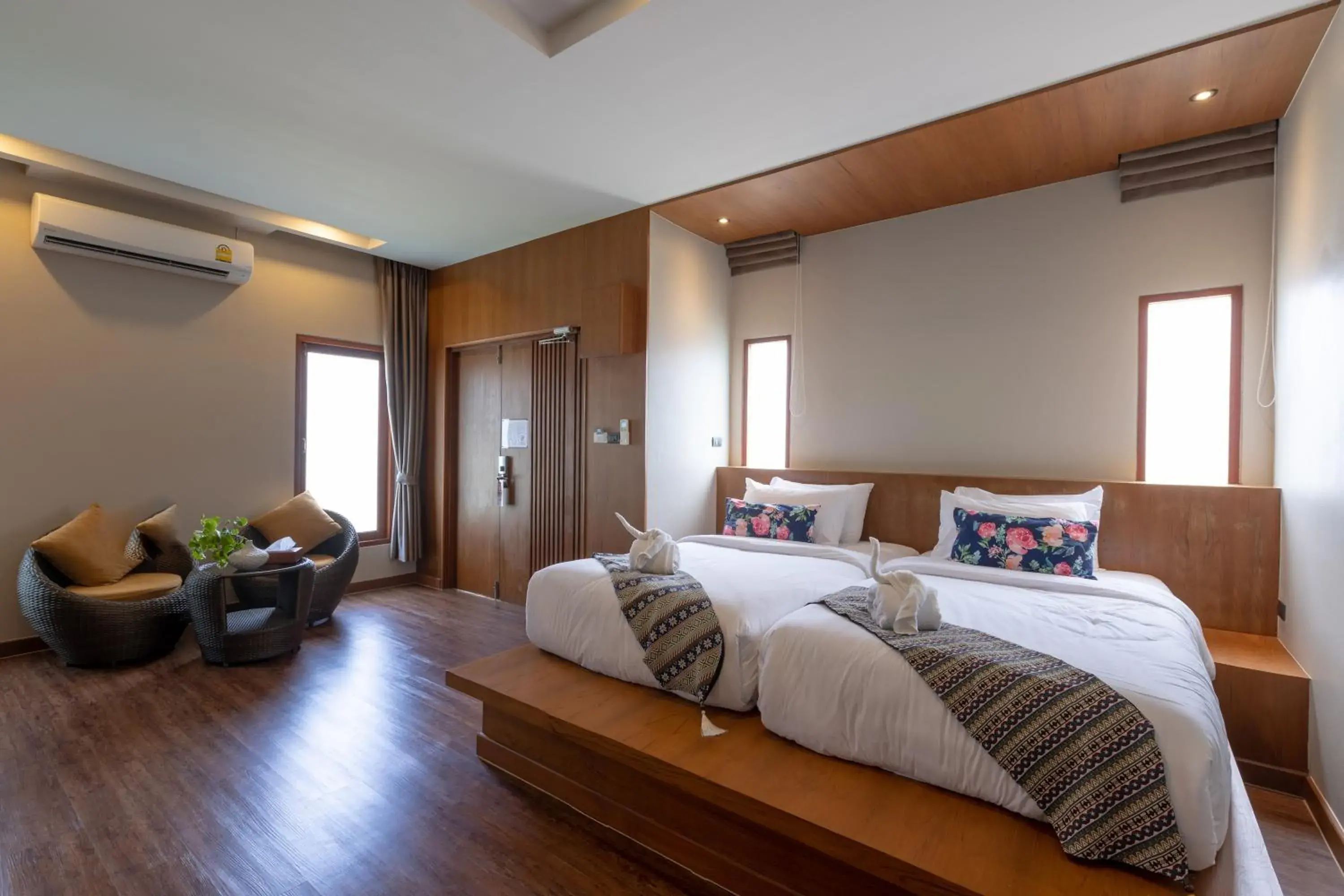 Bedroom in Phufa Waree Chiangrai Resort - SHA Extra Plus