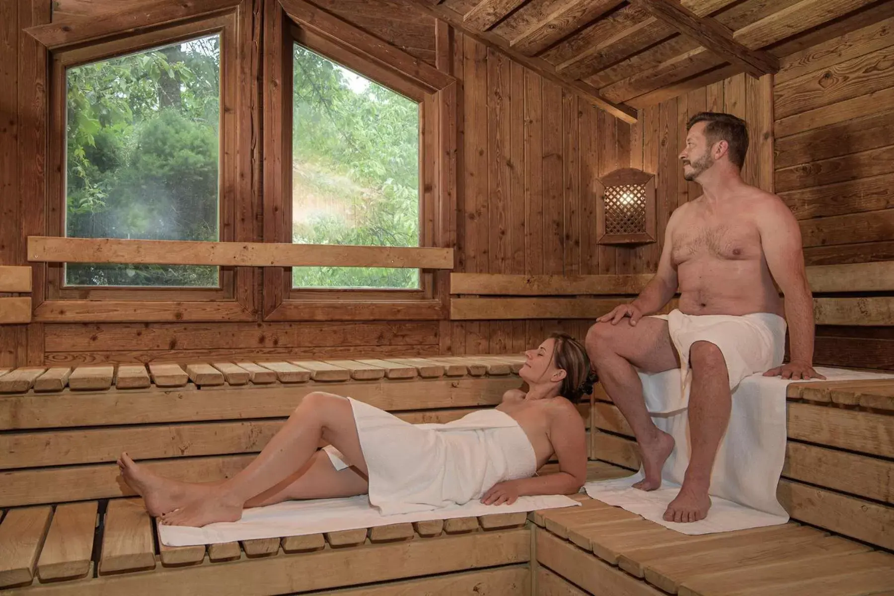 Sauna, Guests in Johannesbad Hotel Palace - Kinder bis 11 kostenfrei