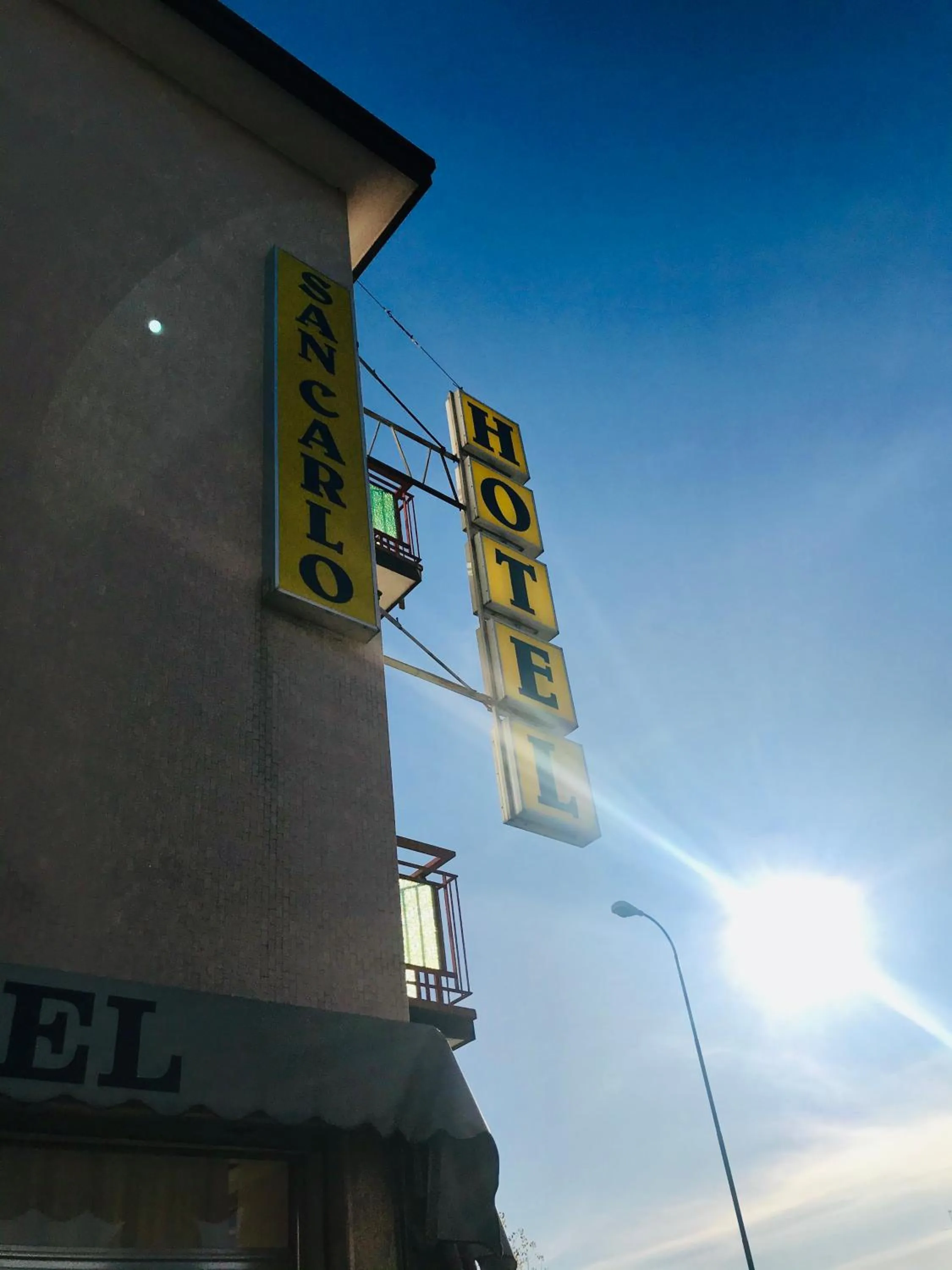 Property logo or sign in Hotel San Carlo