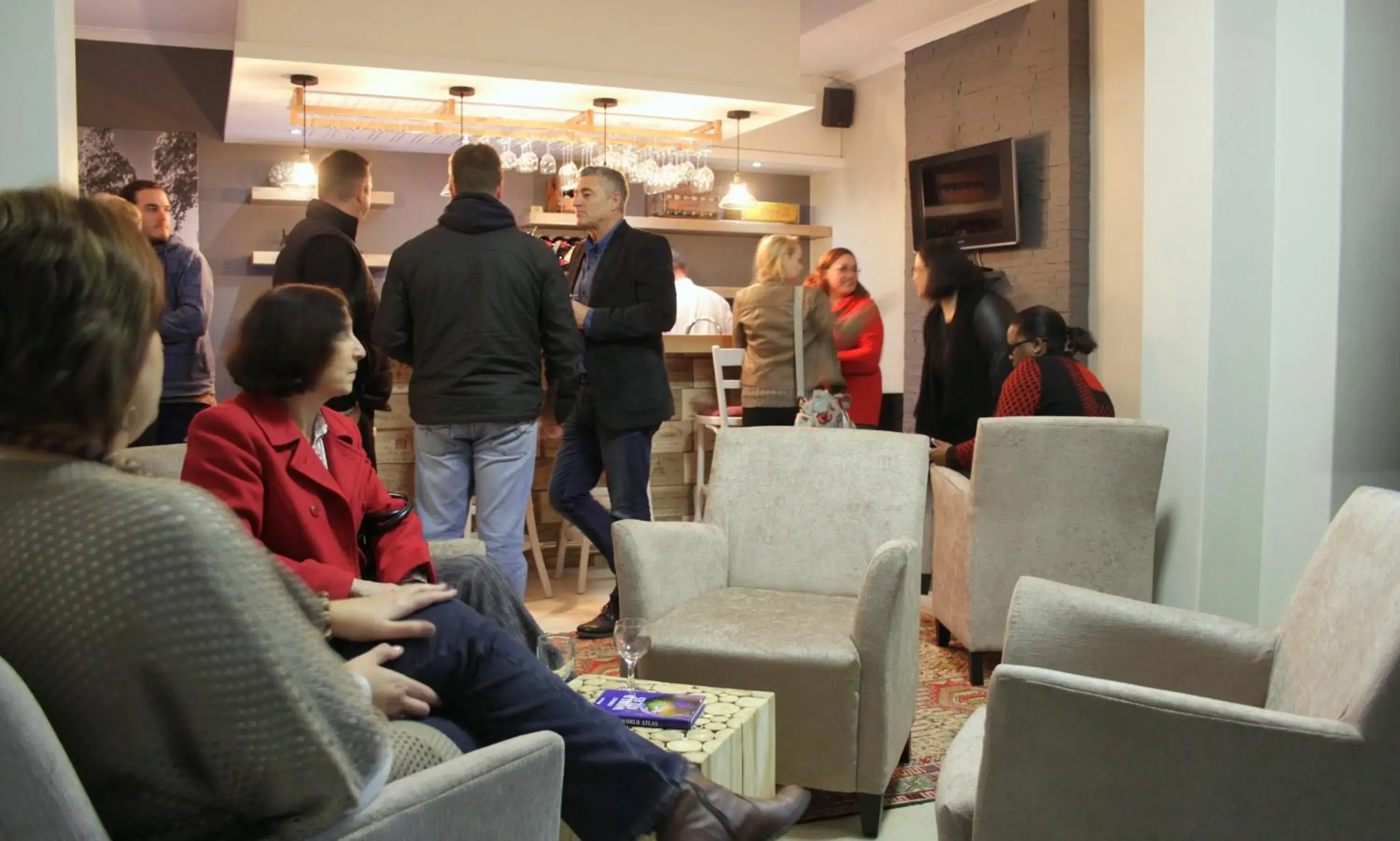 group of guests in Lodge on Main Guest House and Conference Centre