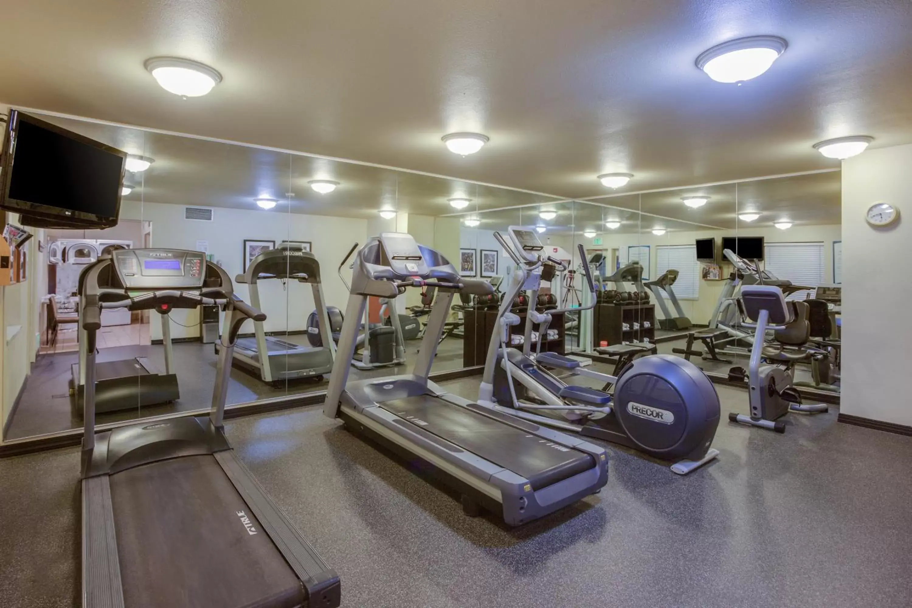 Fitness centre/facilities, Fitness Center/Facilities in Staybridge Suites Corning, an IHG Hotel