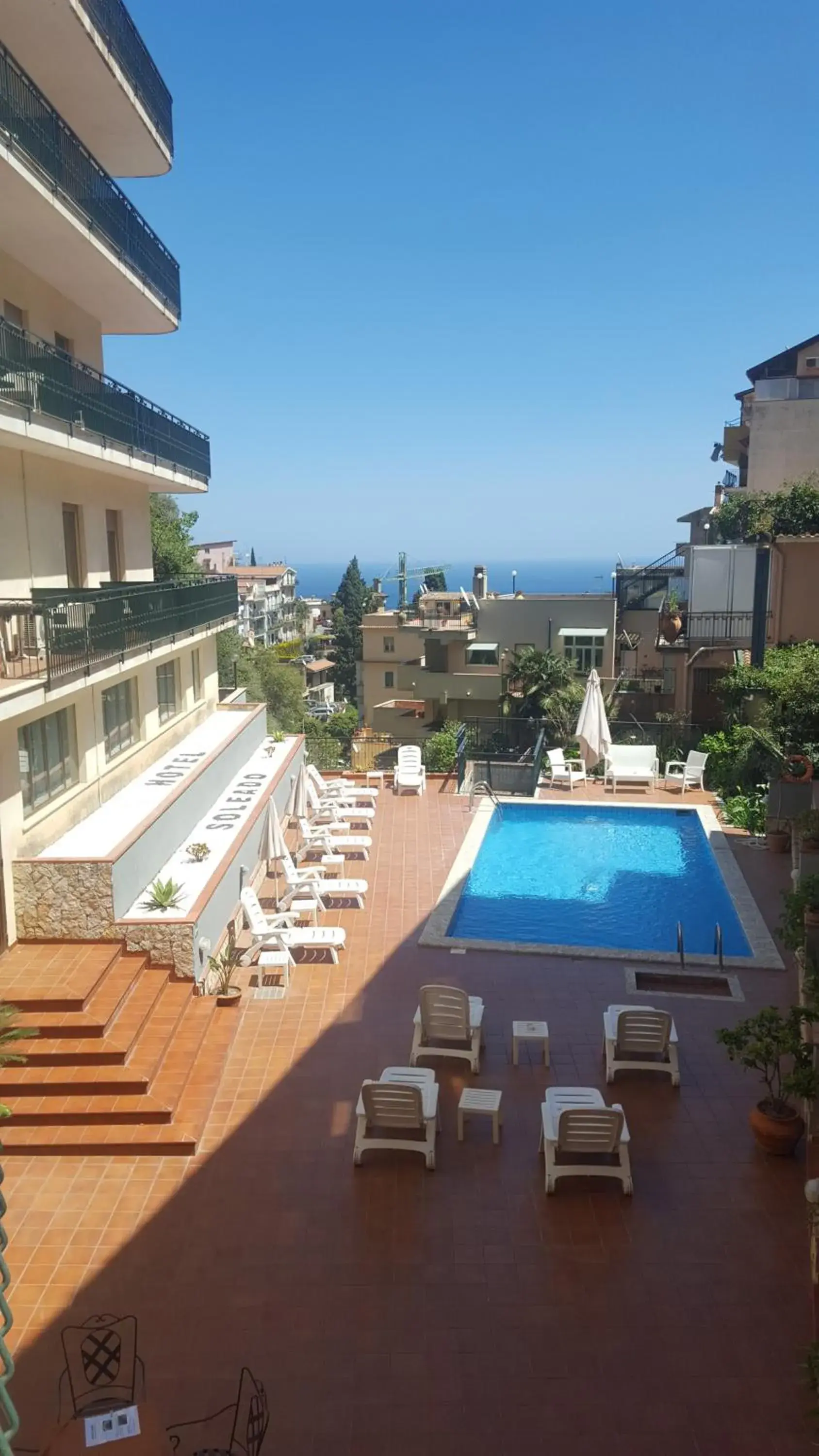 Pool View in Hotel Soleado
