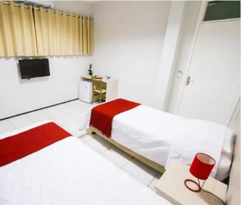 Bed in Holiday Hotel Picos