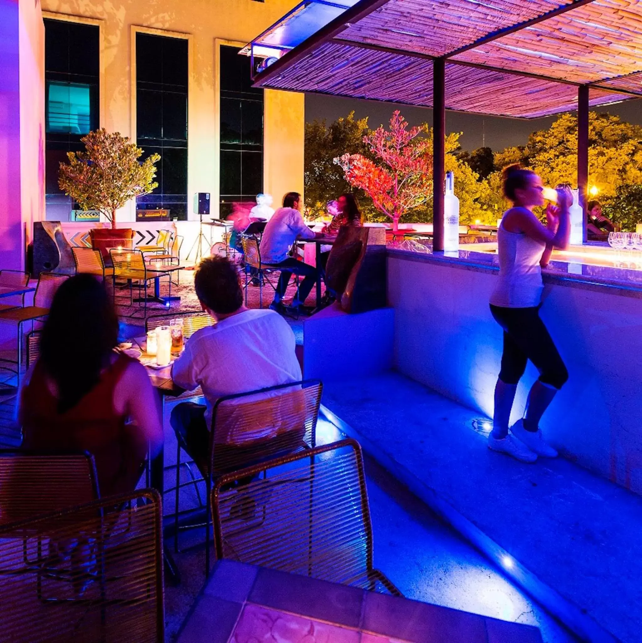Balcony/Terrace in Rosas & Xocolate Boutique Hotel and Spa Merida, a Member of Design Hotels