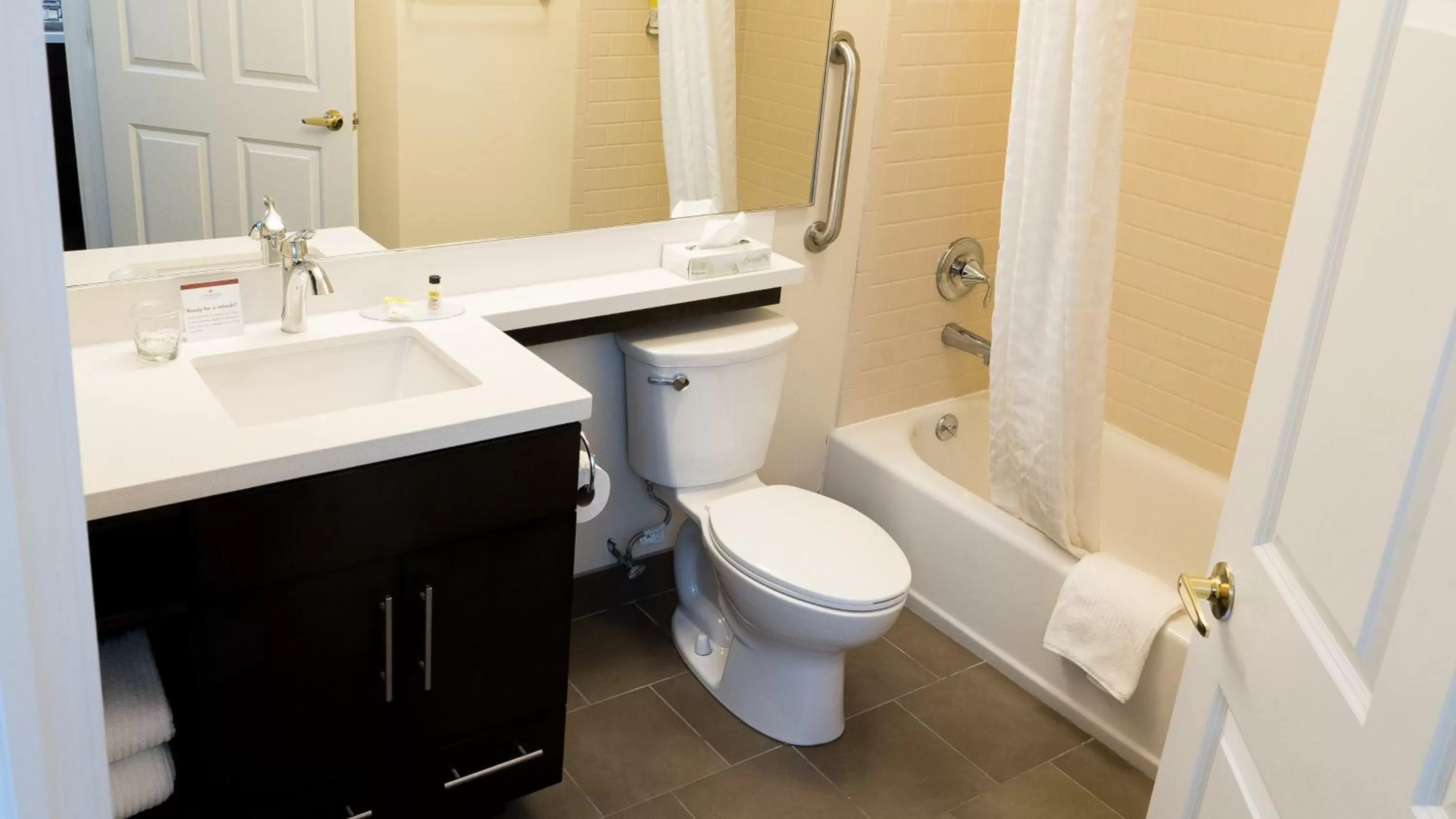 Bathroom in Candlewood Suites Saint Joseph - Benton Harbor by IHG