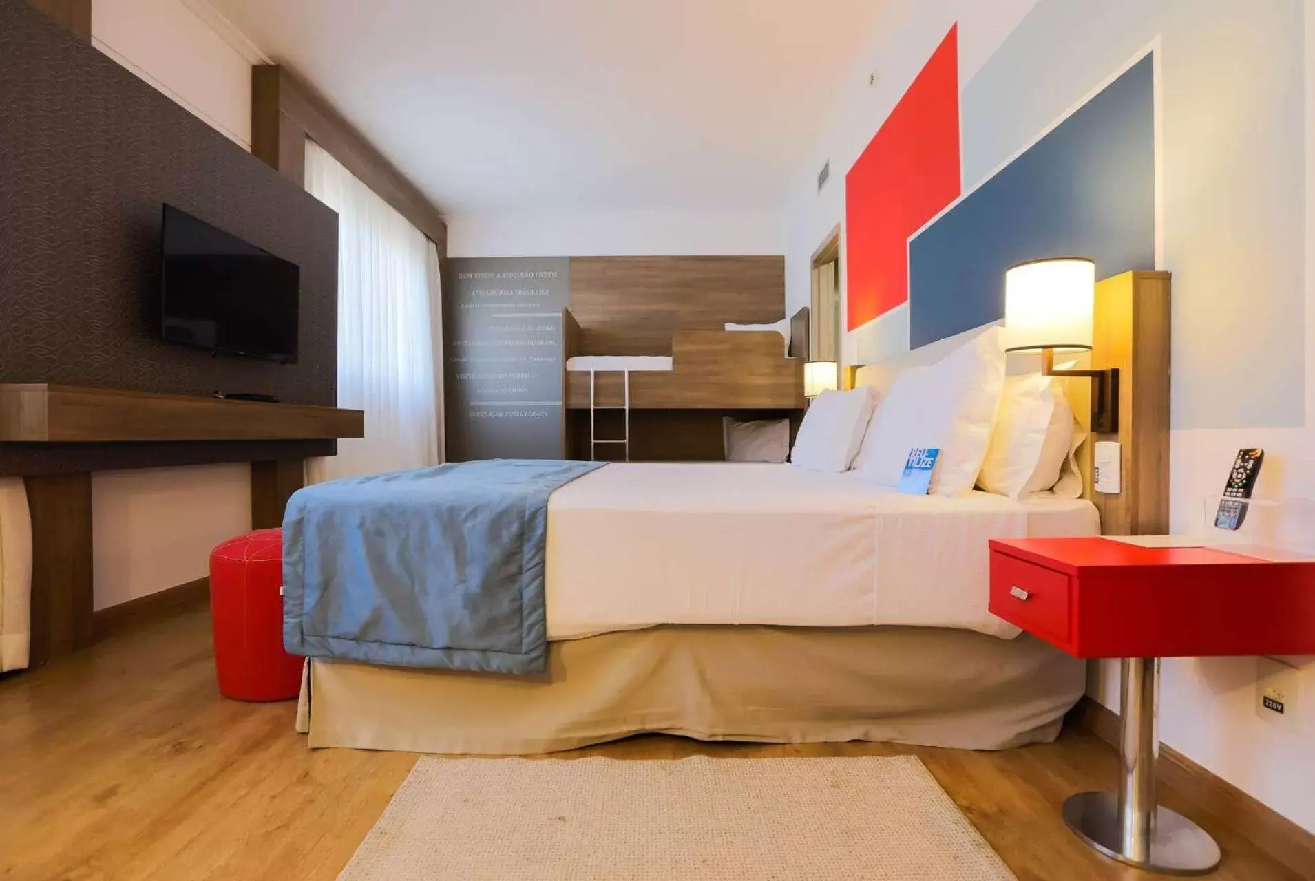 Photo of the whole room, Bed in TRYP By Wyndham Ribeirão Preto