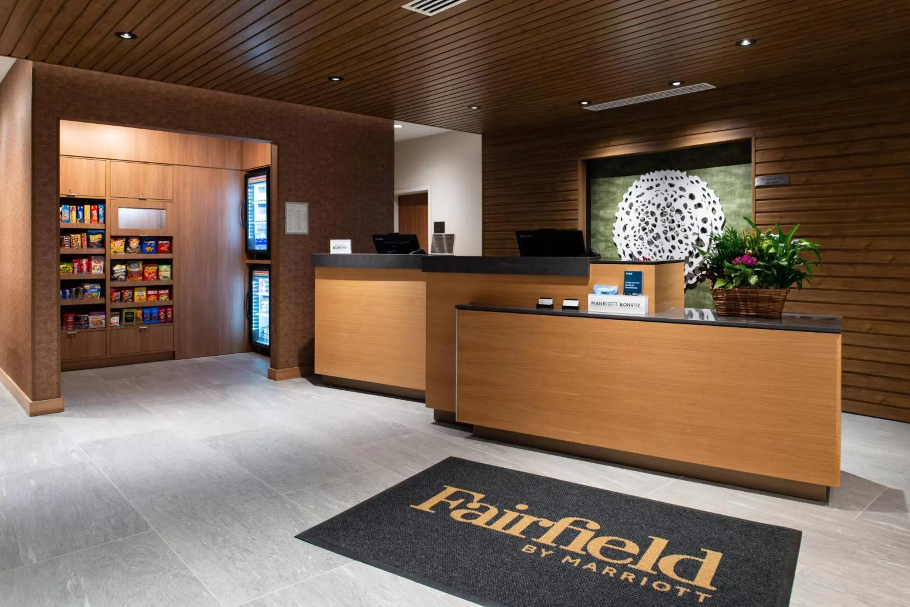 Lobby or reception in Fairfield Inn & Suites by Marriott Canton